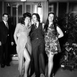 RSA ball 1972; arrivals; Marge Croll, left, Olga O'Riley, right.