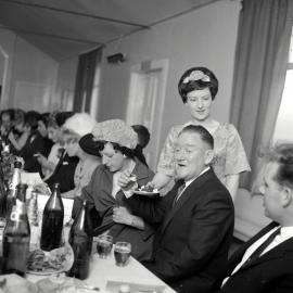 Wedding; William Baillie, Patricia "Patsy" Vare 22; four identified.