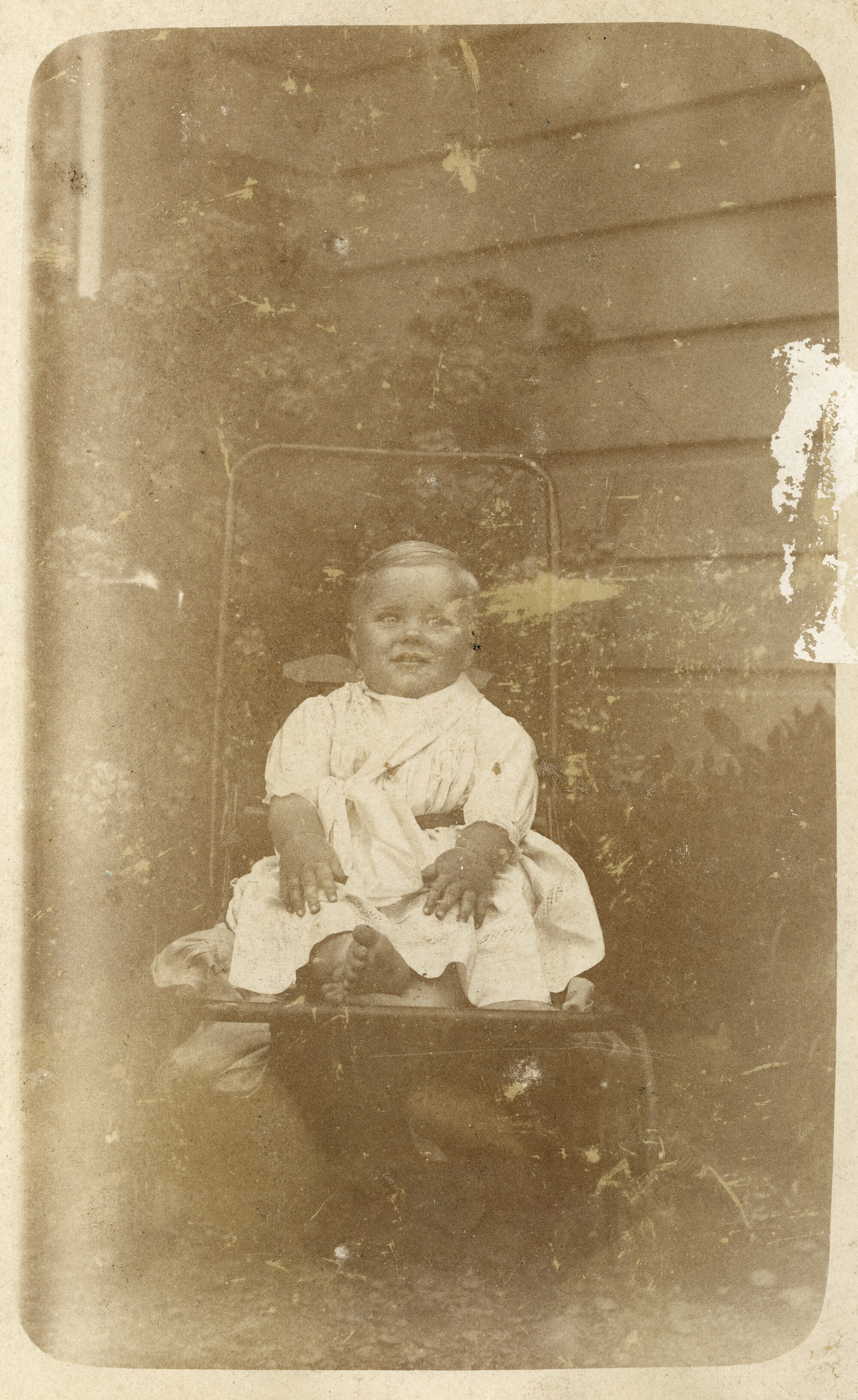 Campbell Family Photograph; Baby in pram; ca 1920s