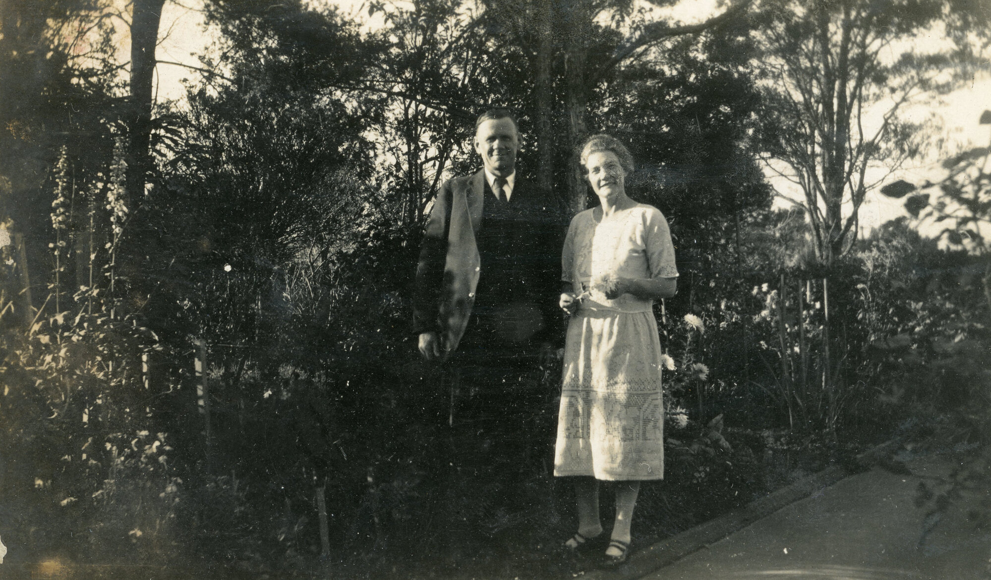 Campbell Family Photograph; George and May Campbell; ca 1920s