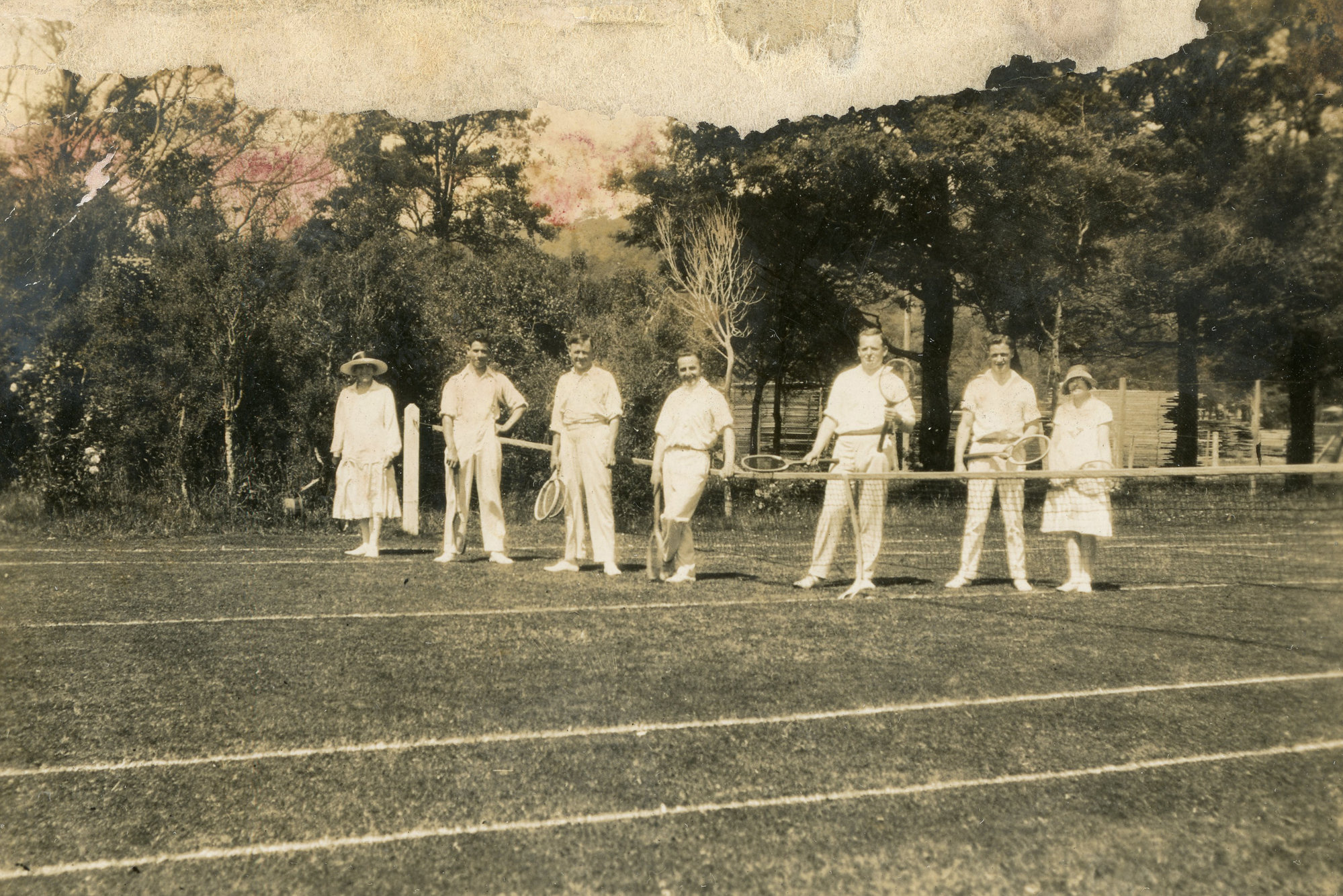 Campbell Family Photograph; Tennis; ca 1920s