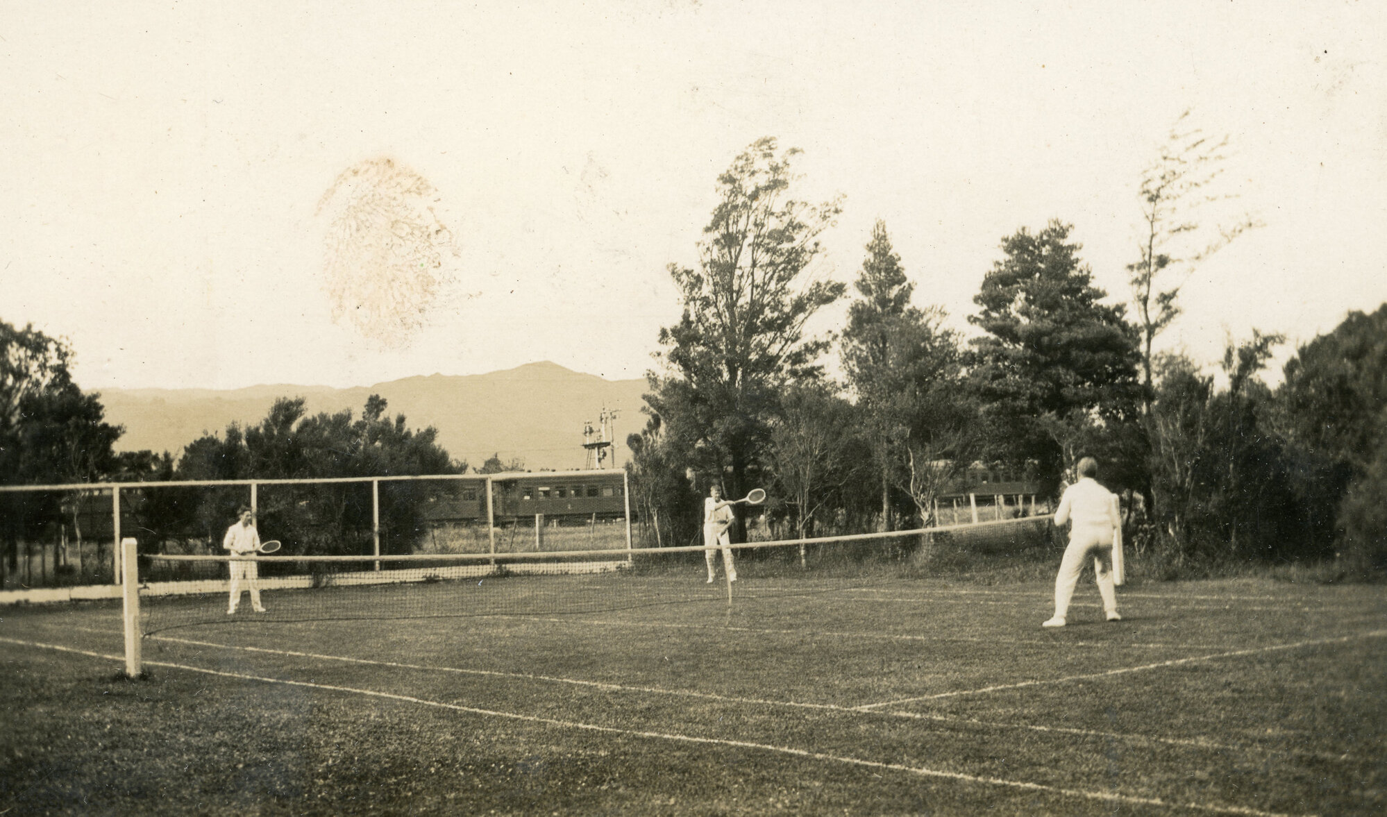 Campbell Family Photograph; Tennis; ca 1920s