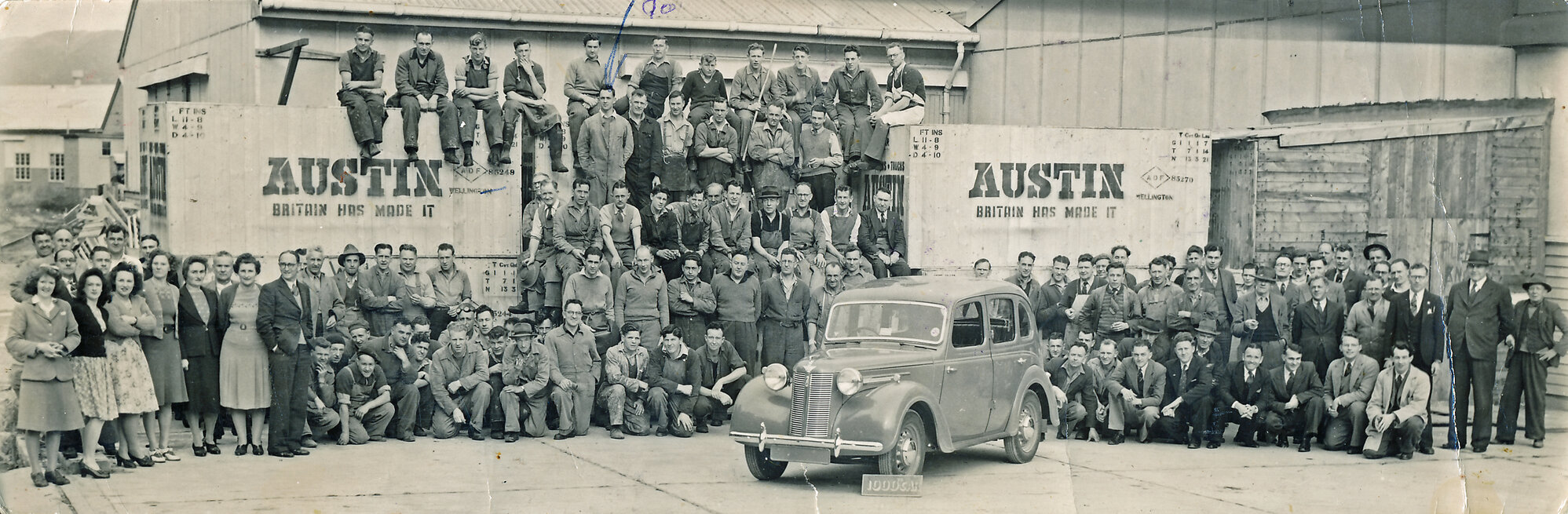 1000th Austin off the line