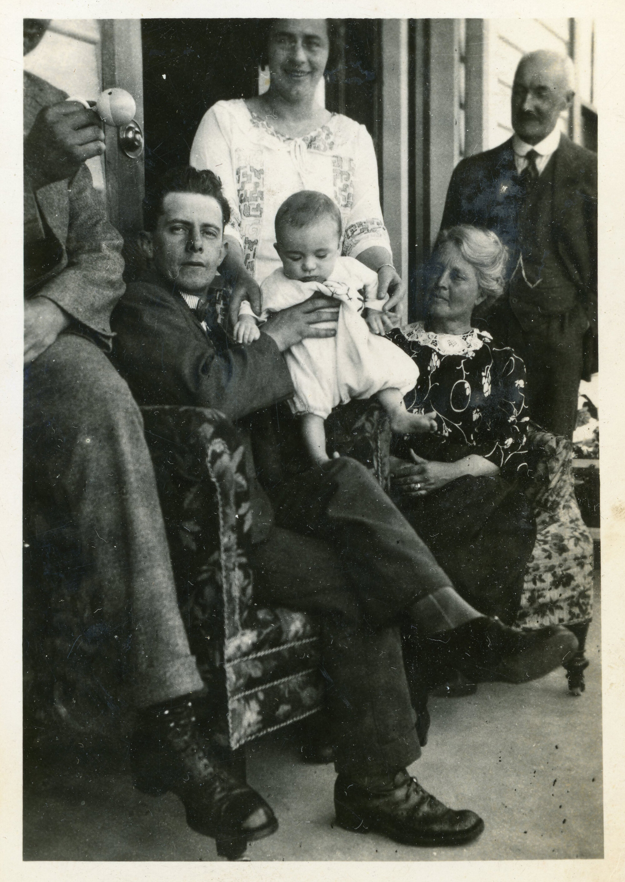 Campbell Family Photograph; Tot and Mac Campbell; ca 1920s