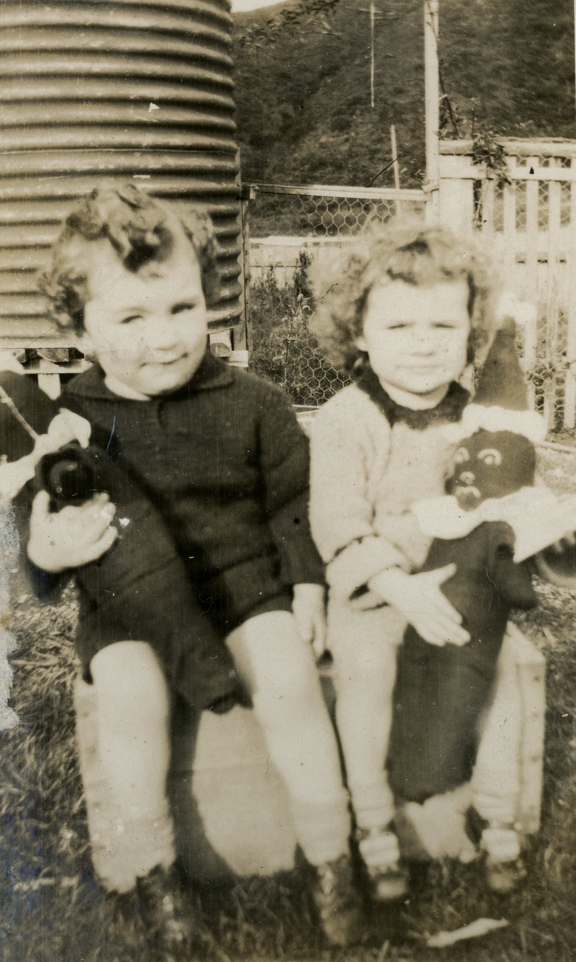 Campbell Family Photograph; Mac and Betty; ca 1920s