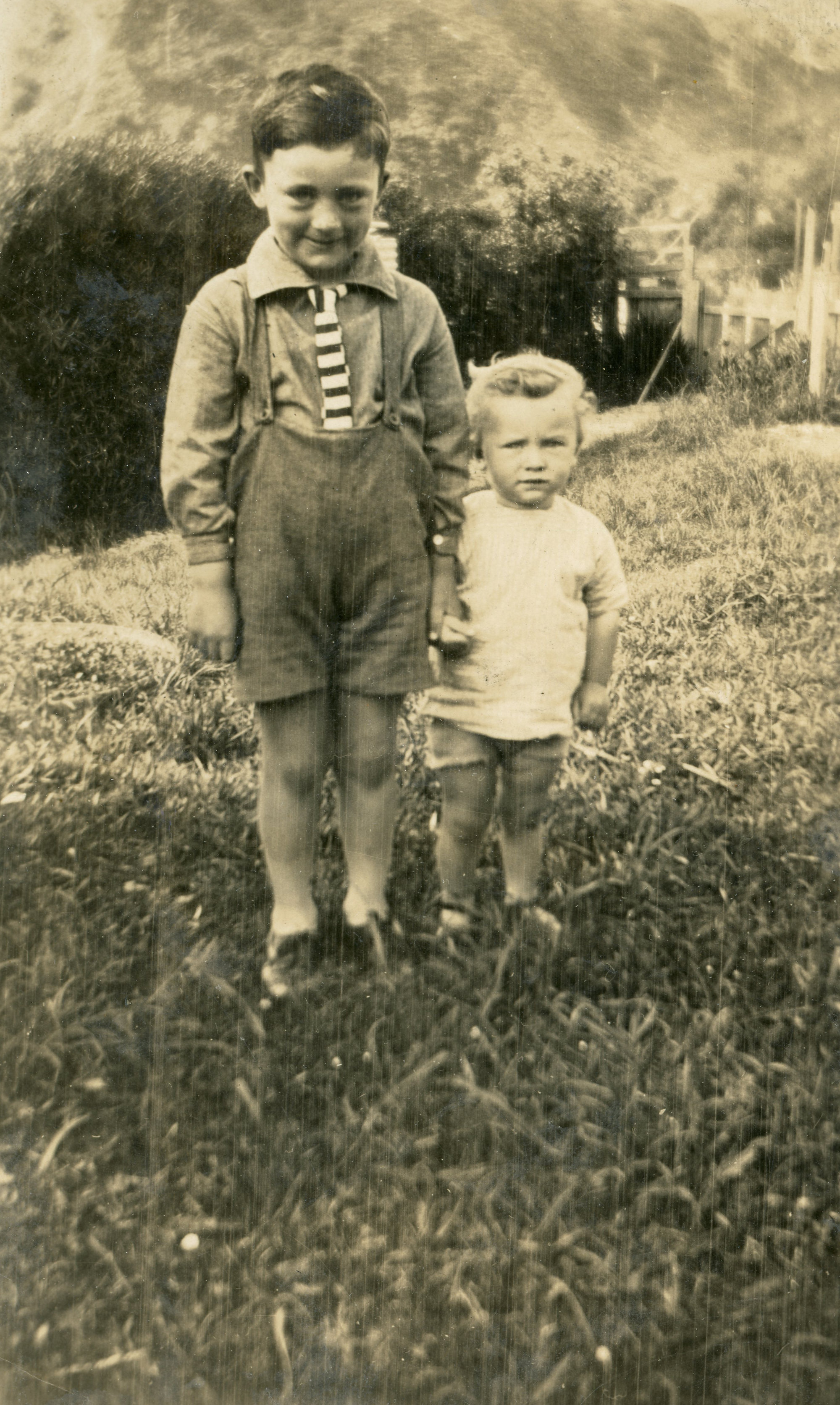 Campbell Family Photograph; Mac and Pete; ca 1920s