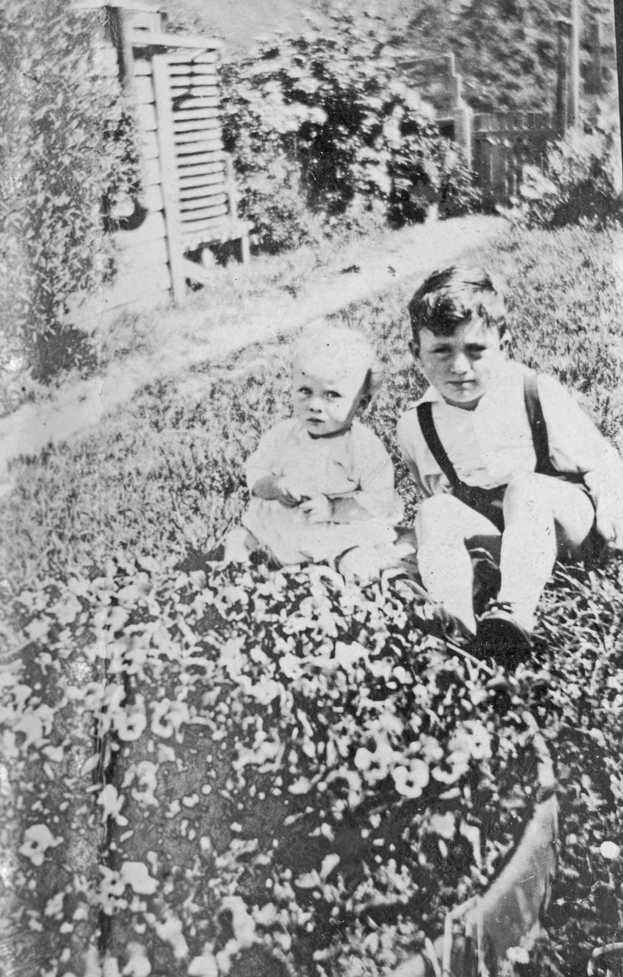 Campbell Family Photograph; Peter and Mac Campbell;ca 1920s