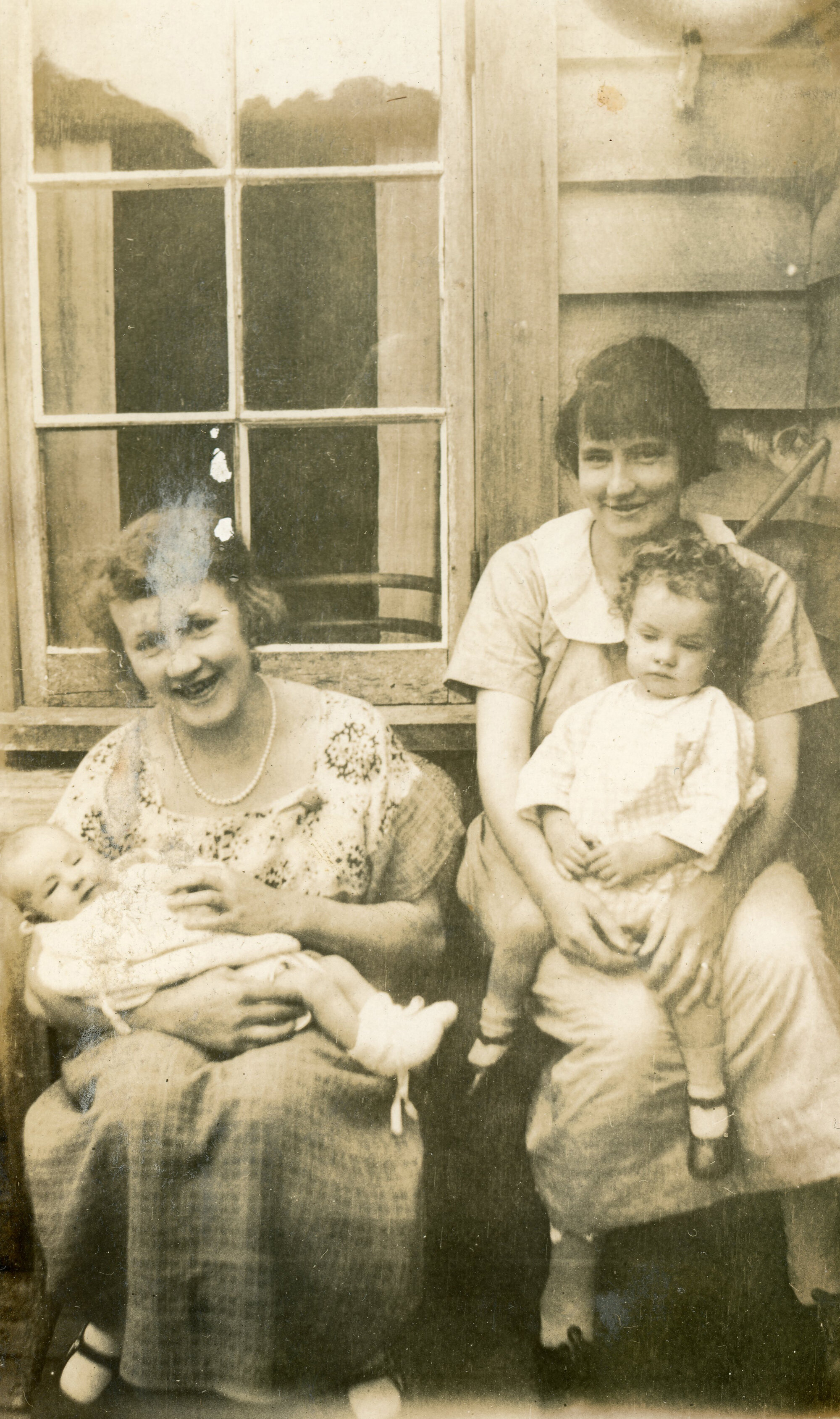 Campbell Family Photograph; Tot, June, Essie and Bette; ca 1920s