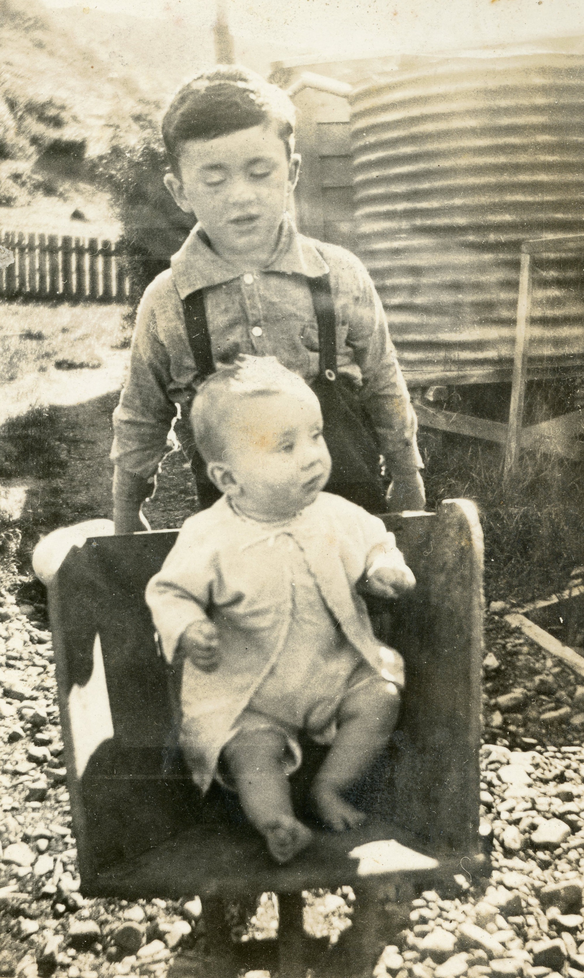 Campbell Family Photograph; Mac and Peter Campbell; ca 1920s