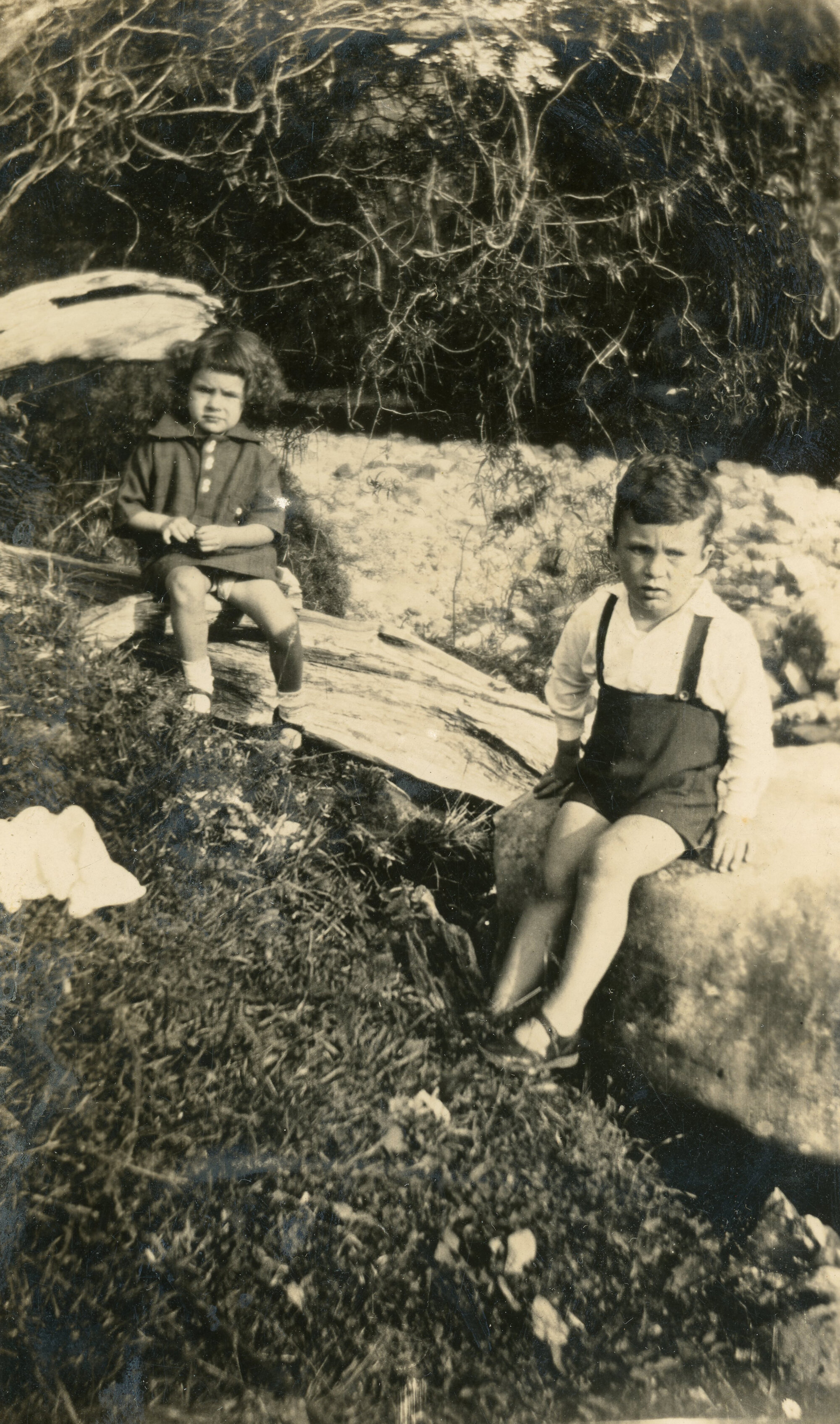 Campbell Family Photograph; Bette and Mac Campbell; ca 1920s