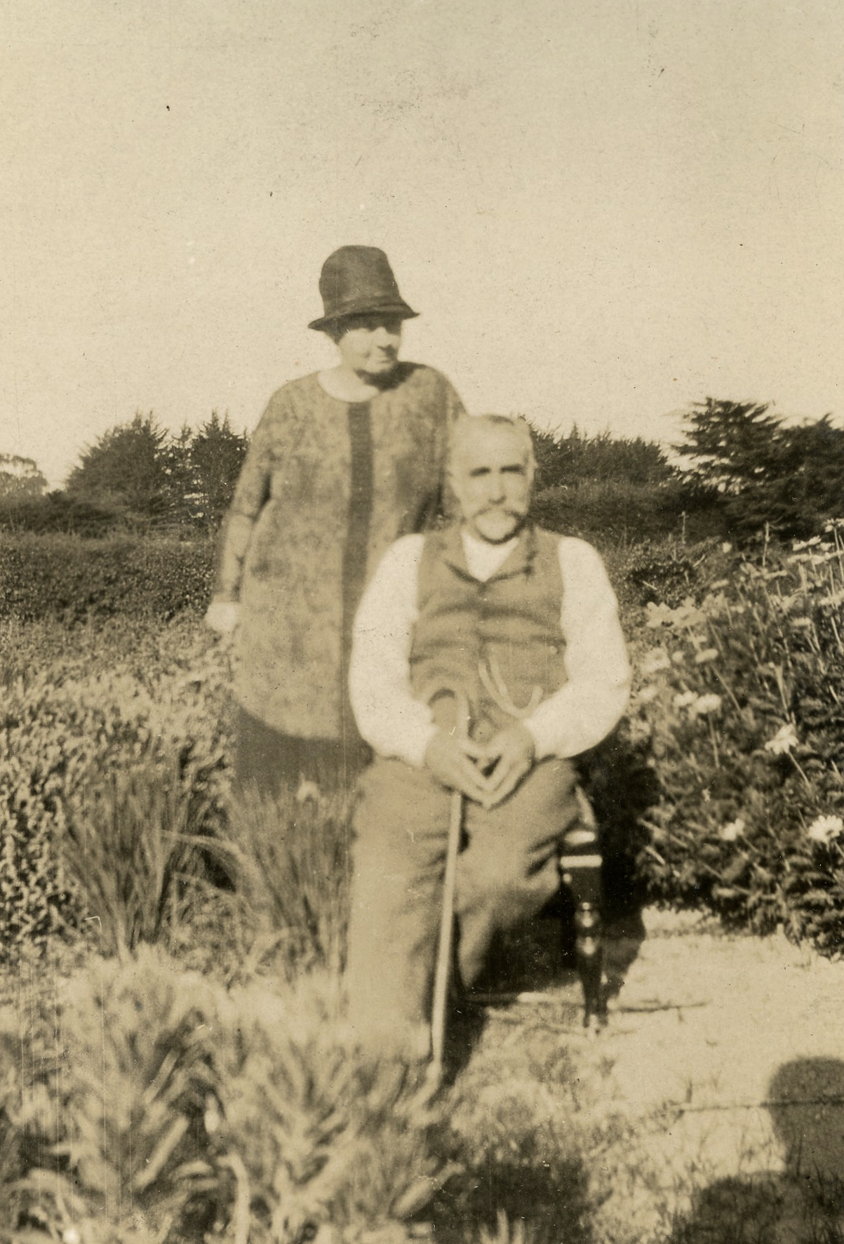 Campbell Family Photograph; James McKendry and wife; ca 1920s