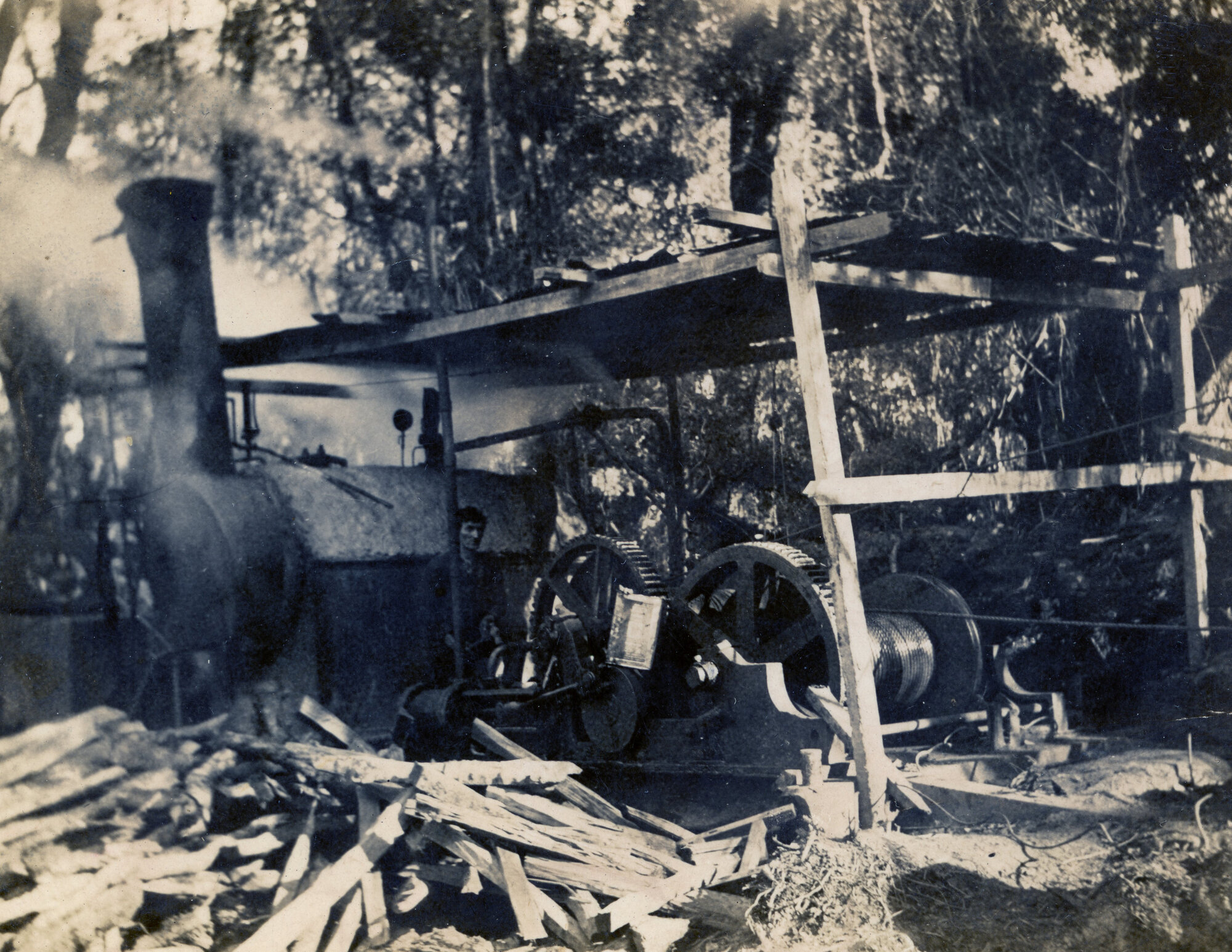 Campbell Family Photographs; Sawmill; ca 1920s