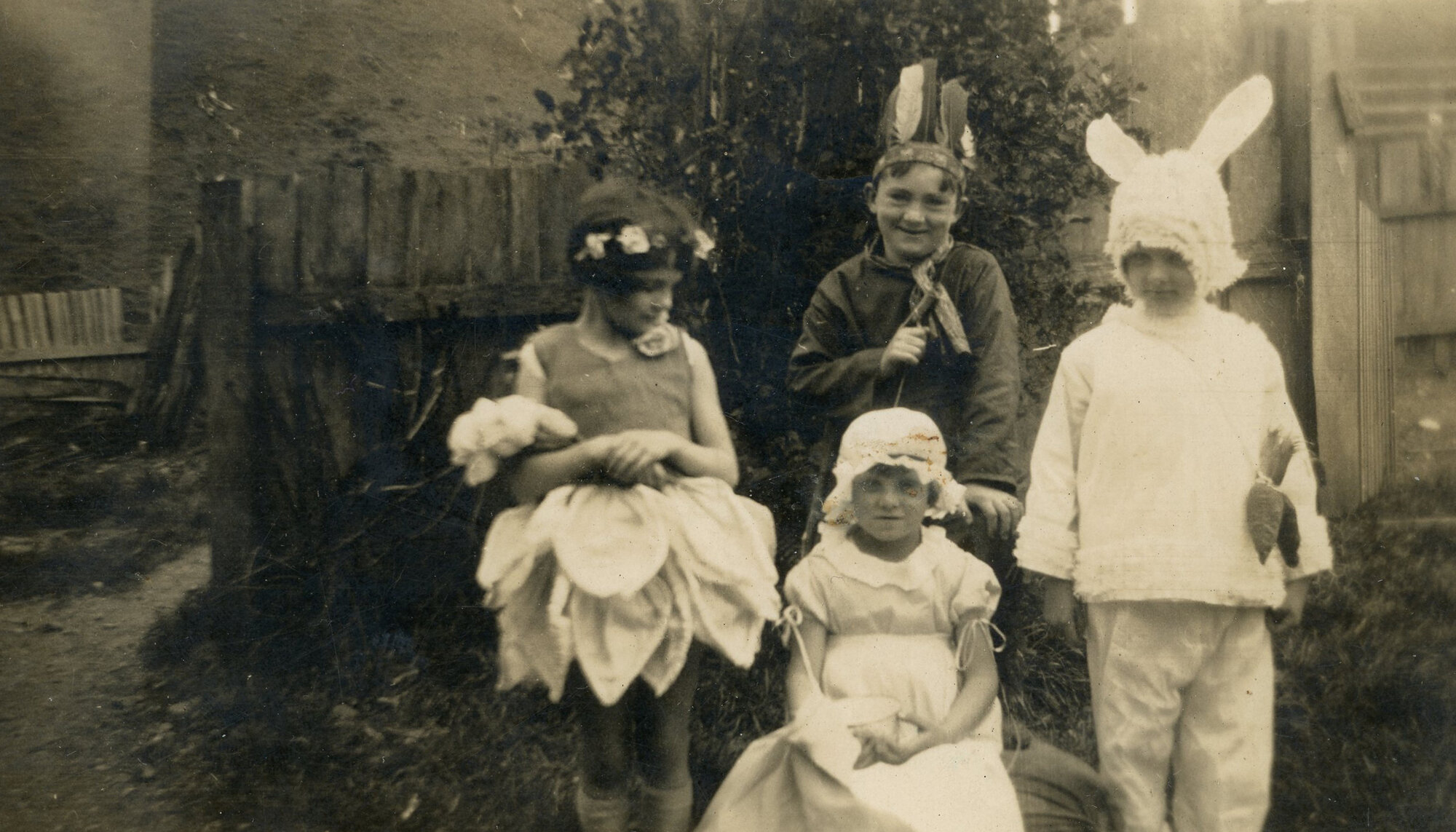 Campbell Family Photographs; Campbell Children in Fancy Dress; ca 1920s