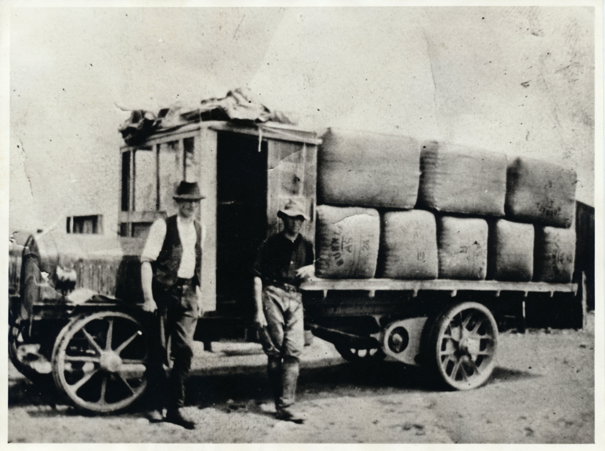 Ken Geange and Truck