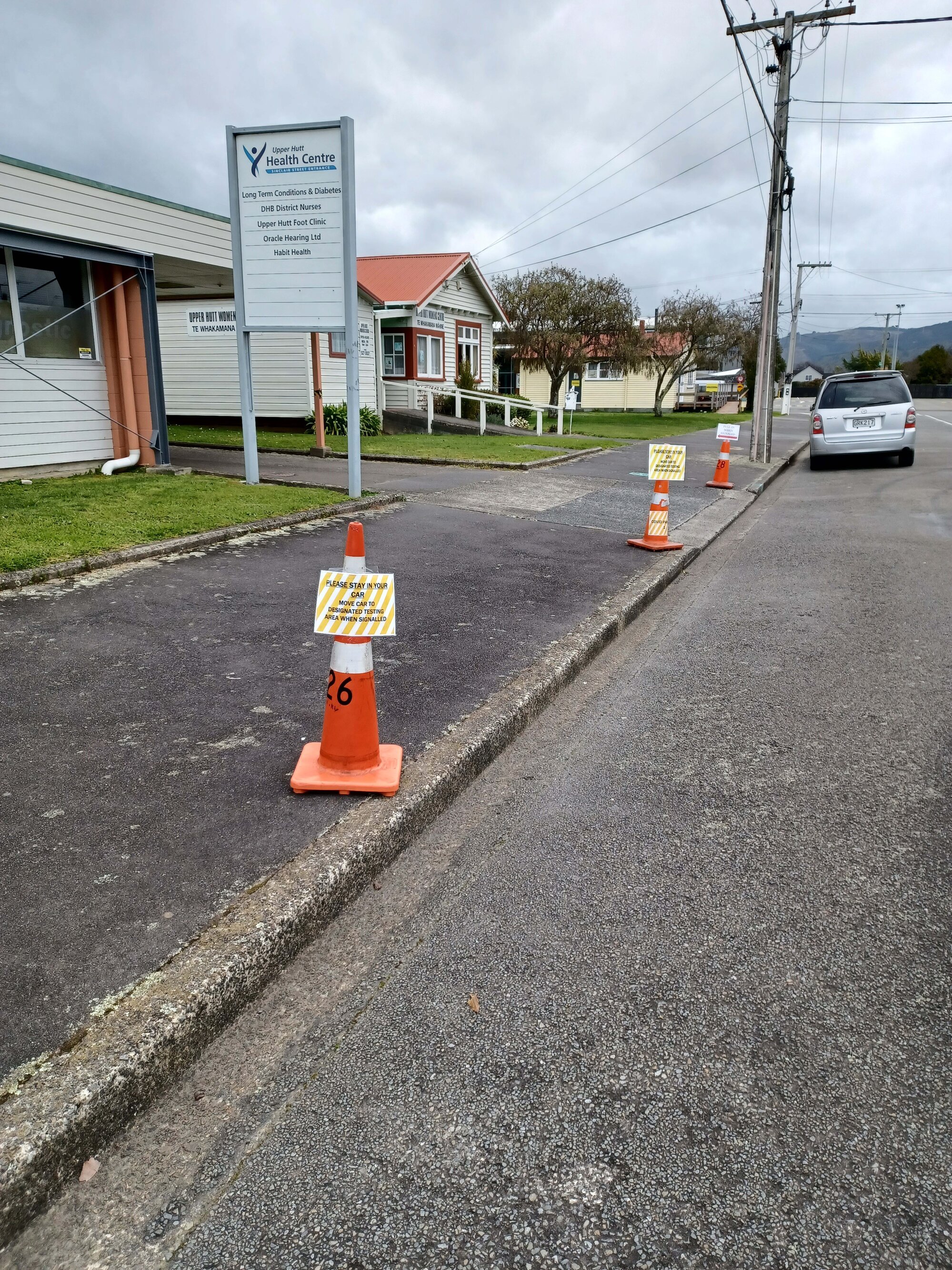 Upper Hutt Health Centre Coivd-19 Testing Centre; Covid-19 August 2021 Outbreak