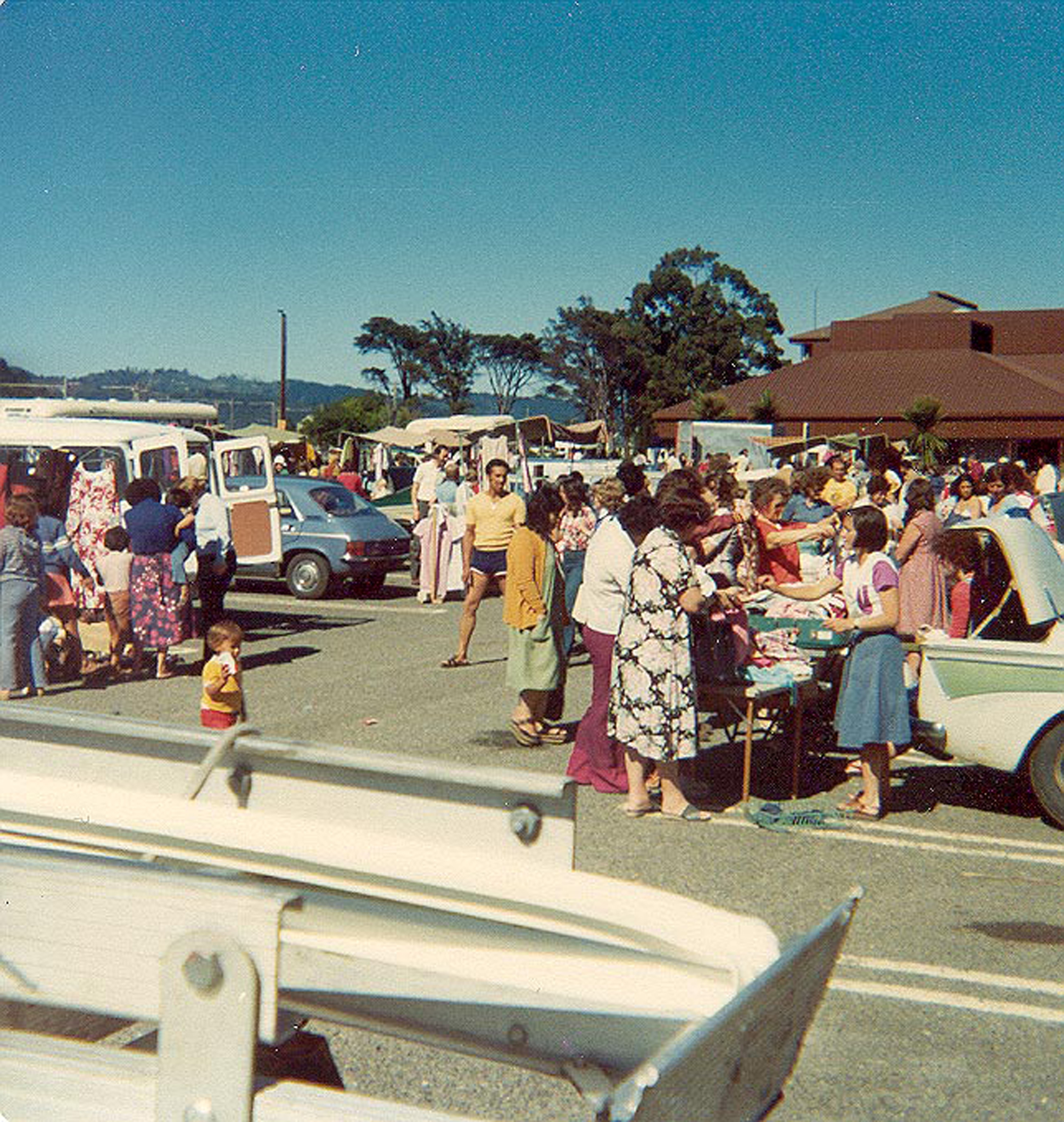 'Trash &amp; Treasure' at Upper Hutt Railway Station Carpark; 1978