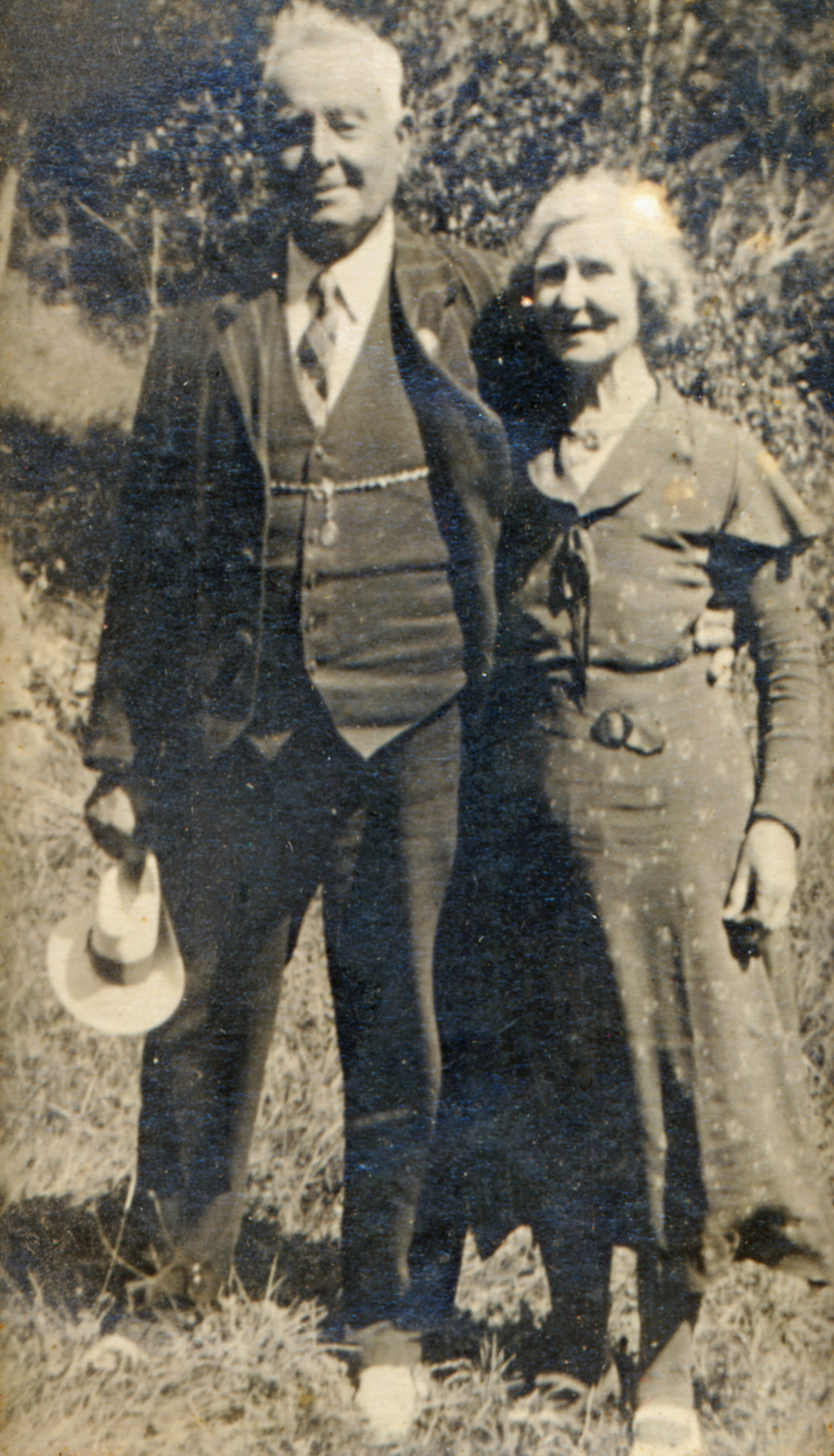 Grandad and Grandma Greig