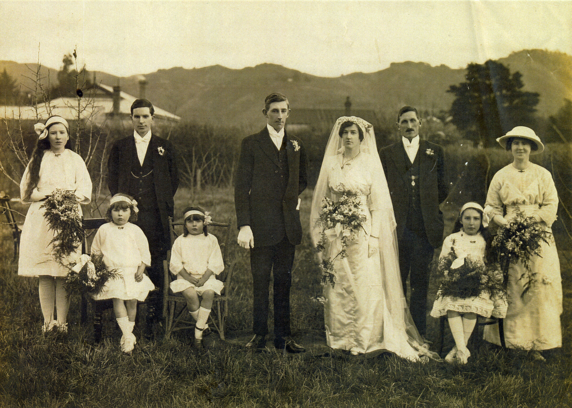 Kenneth Geange and Margaret Greig Wedding