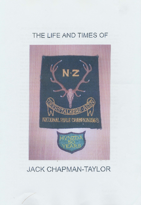 The Life and Times of Jack Chapman Taylor