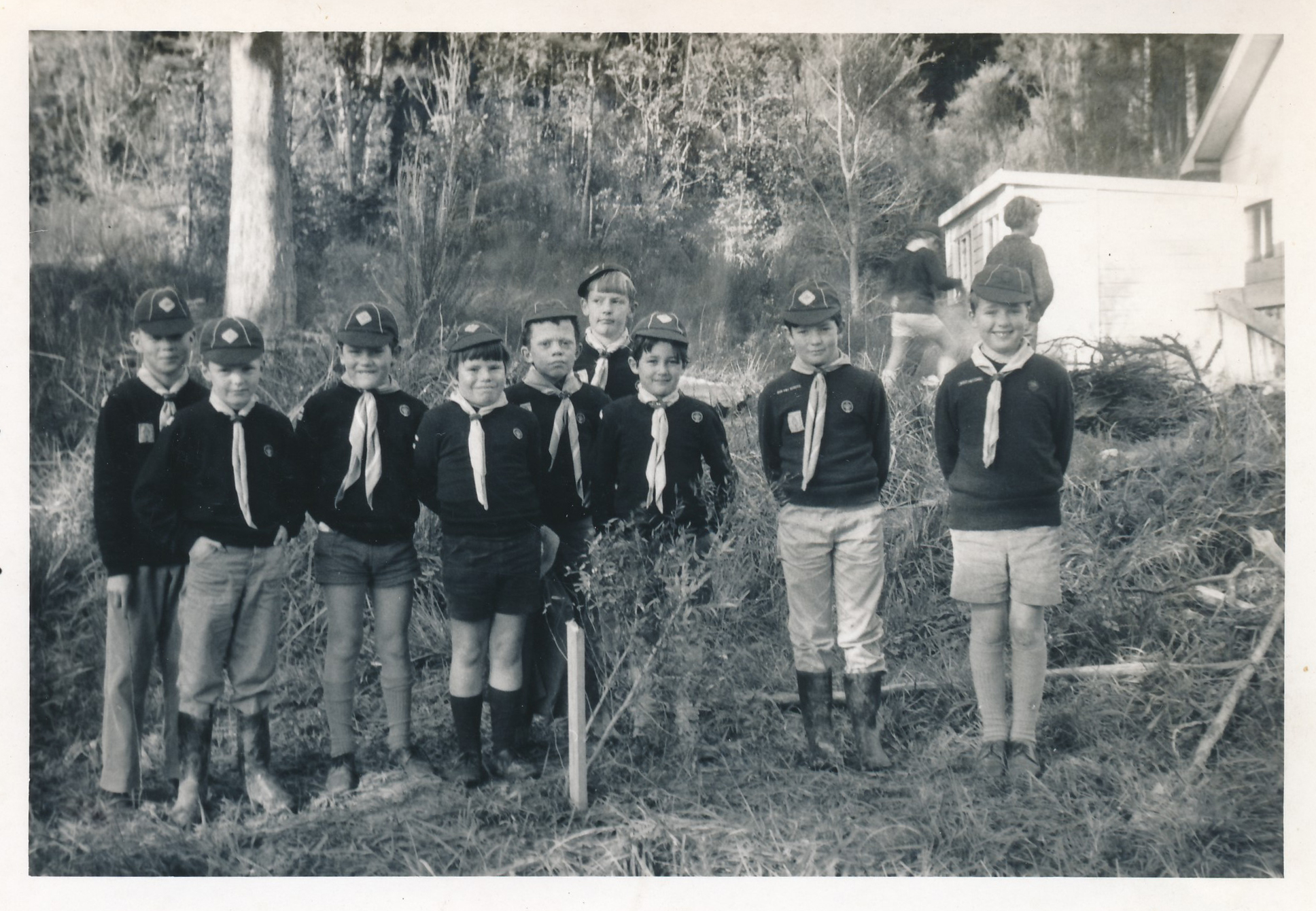 Boy Scouts; Radiata Cub Pack; Conservation Week Tree Planting; 1970