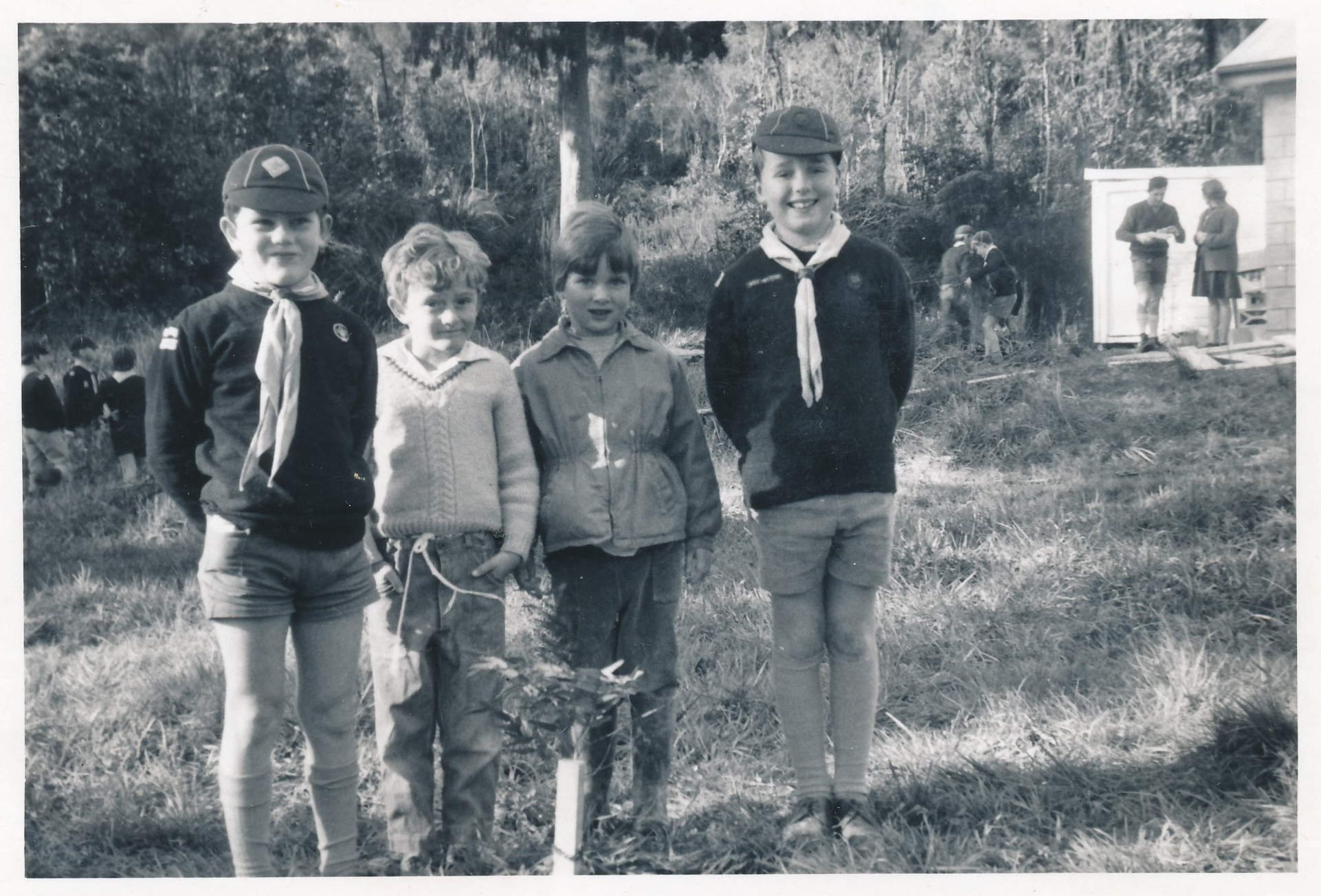 Boy Scouts; Radiata Cub Pack; Conservation Week Tree Planting; 1970