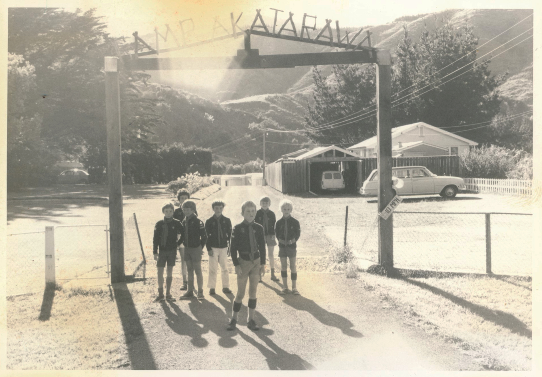 Radiata Cub Pack; District Cub Camp Akatarawa; 1972