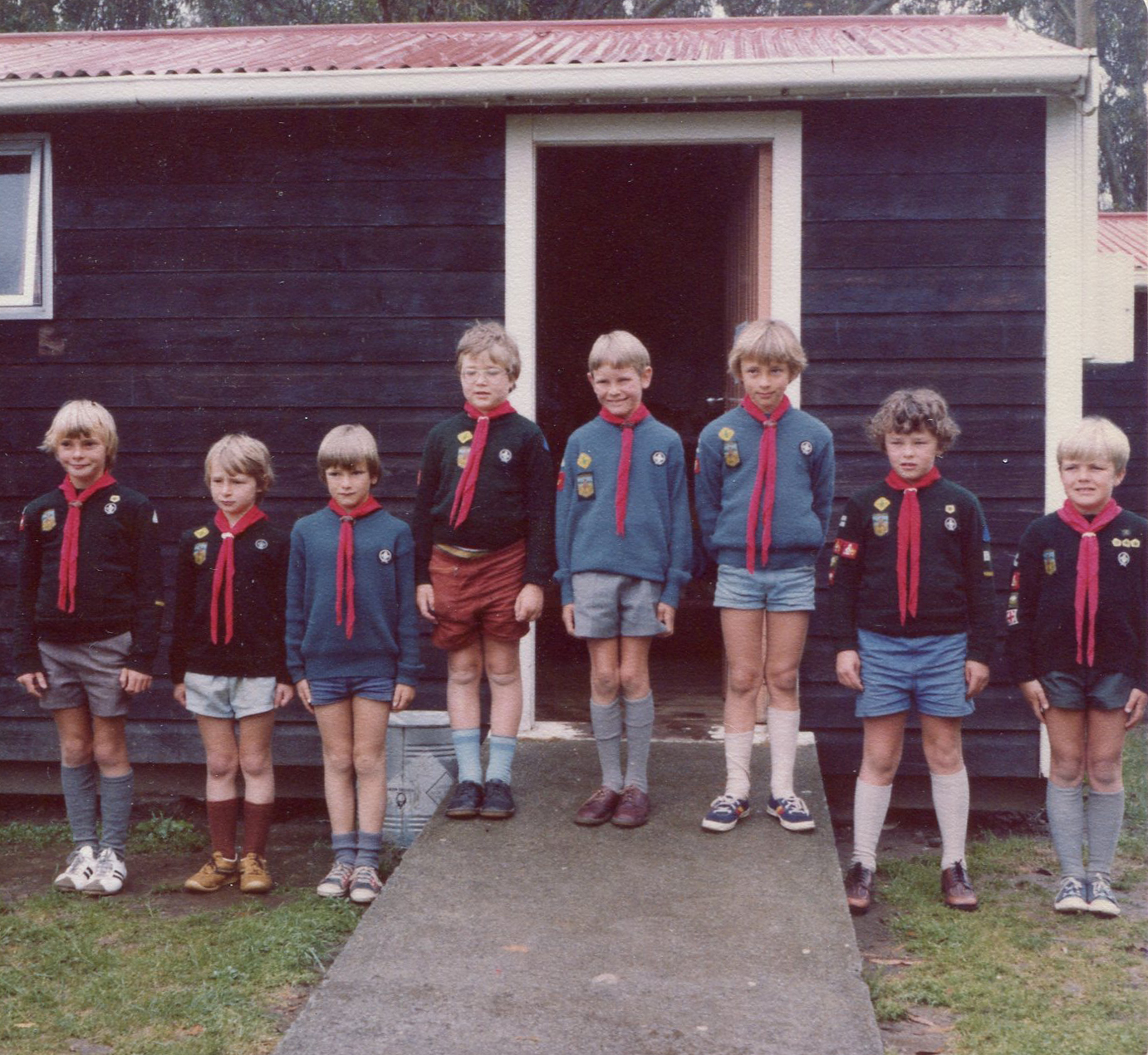 Radiata and Pinus Cub Pack; Camp; 1978