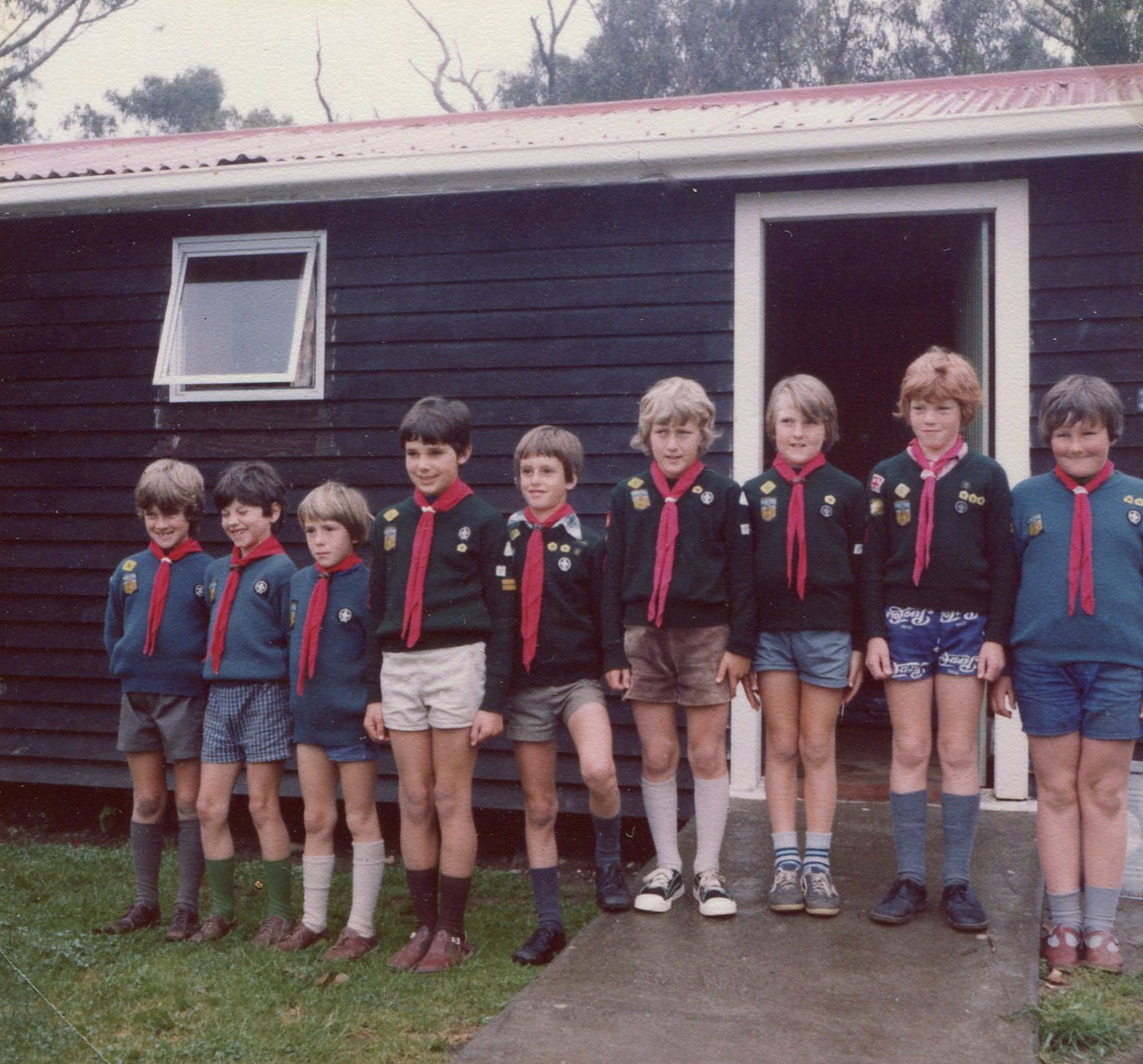 Radiata and Pinus Cub Pack; Camp; 1978