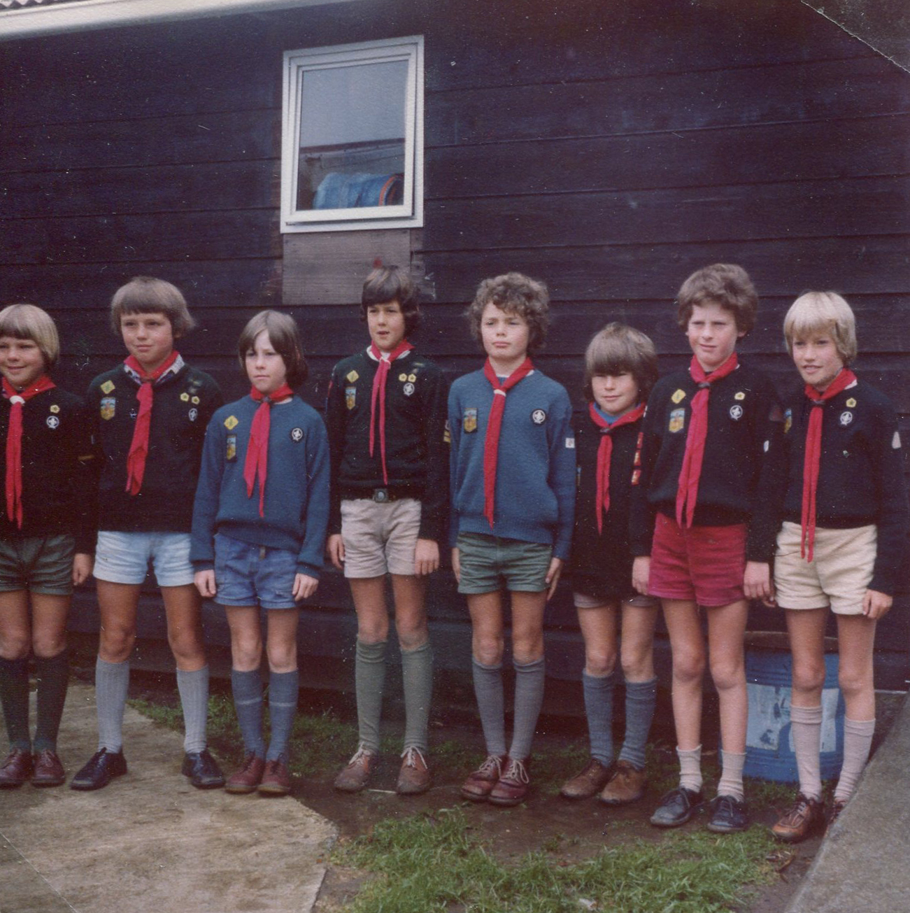 Radiata and Pinus Cub Pack; Camp; 1978