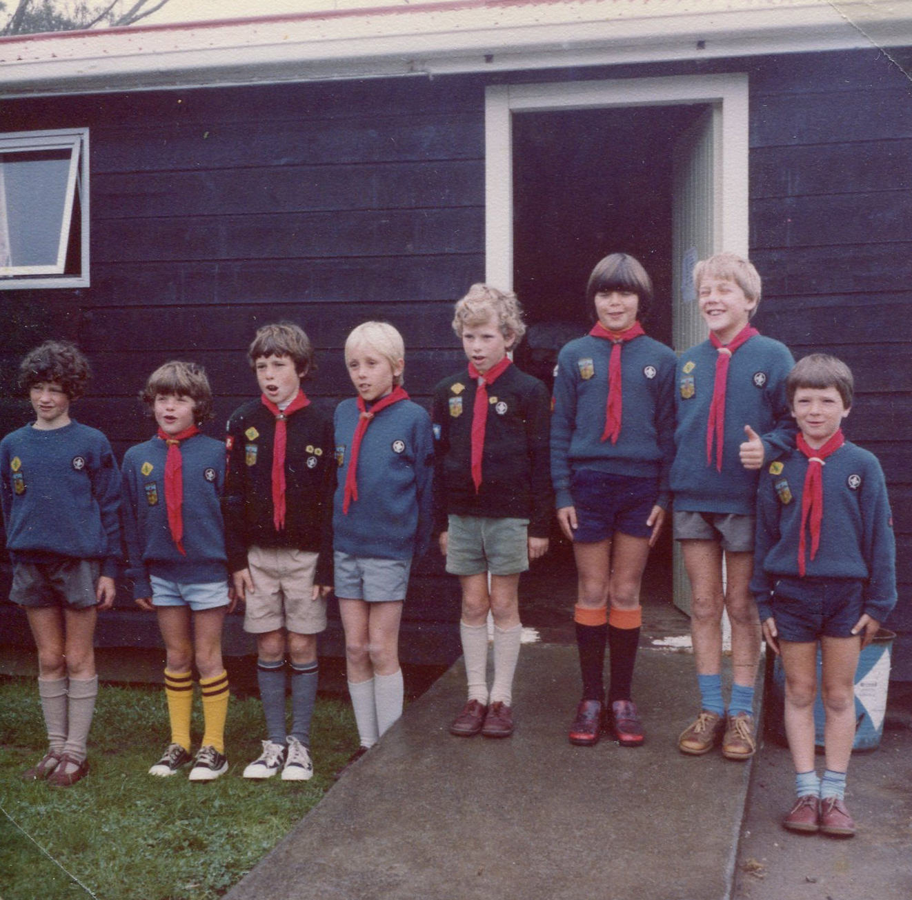 Radiata and Pinus Cub Pack; Camp; 1978