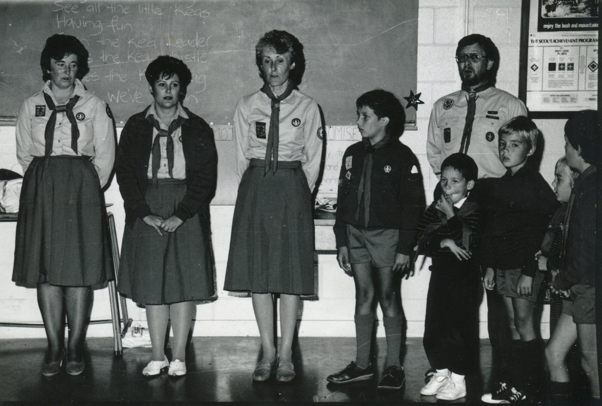 Pinehaven Scout Group; First Keas; 1987
