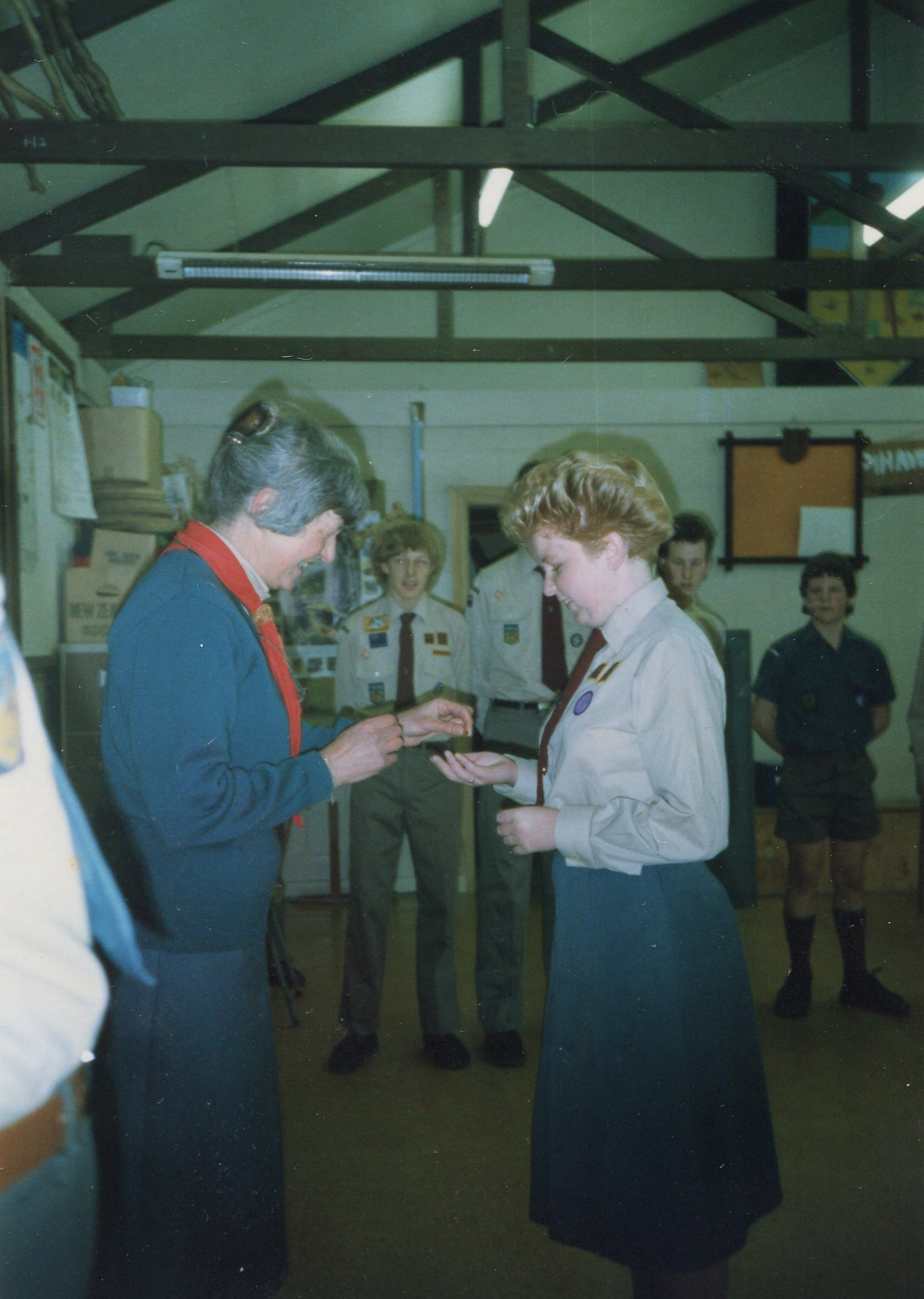 Pinehaven Scout Group; Queens Scout Award; 1988
