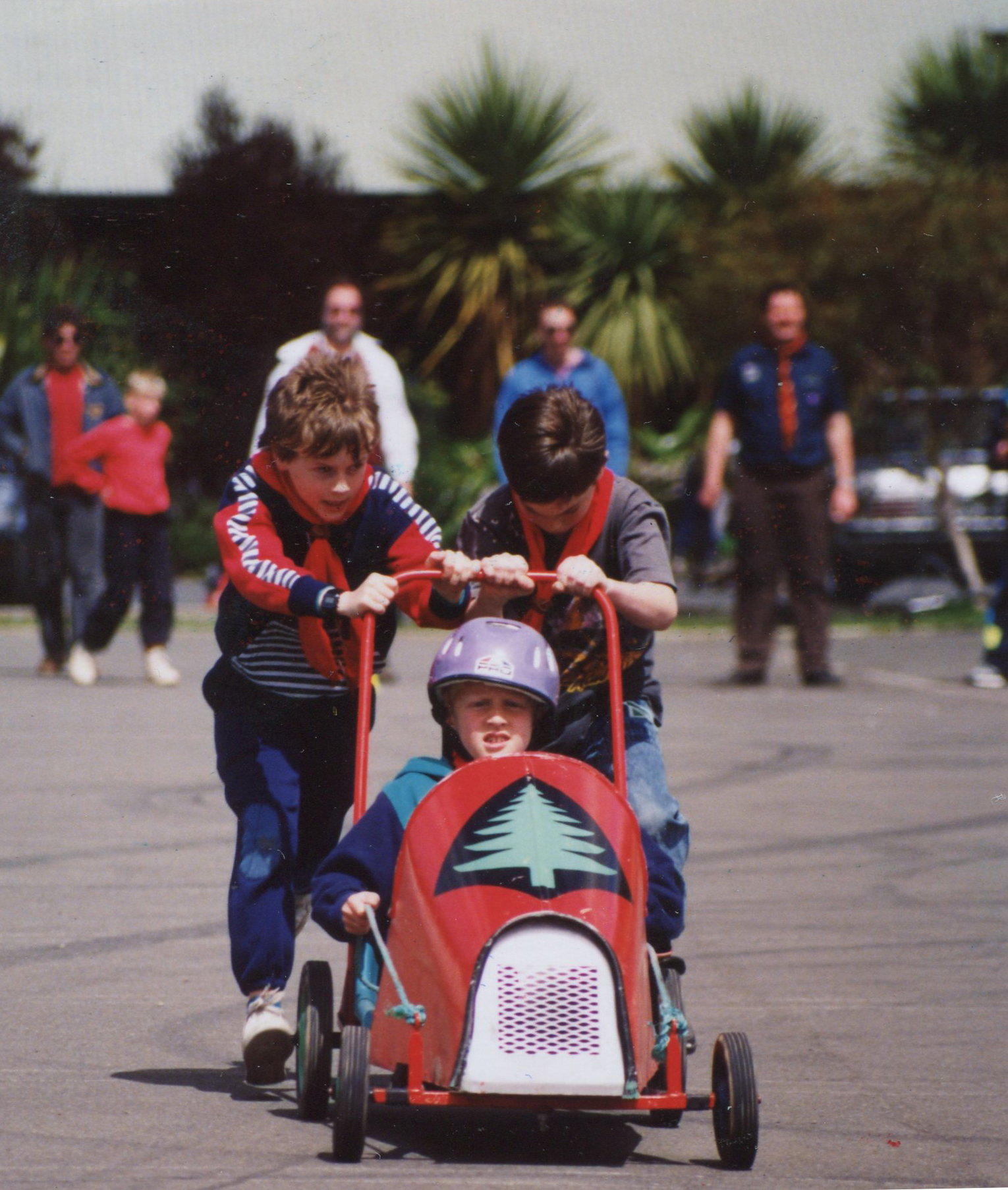 Pinehaven Scout Group; Trolley Race; 1992