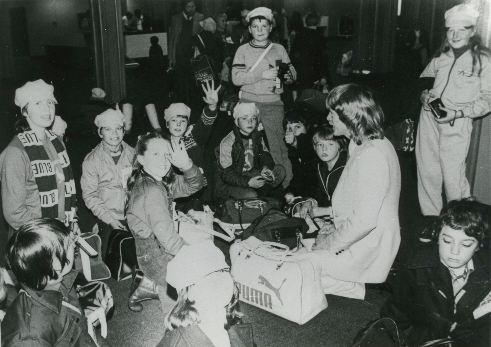"Operation Firebreak"; Australian School Children Visit; 1983