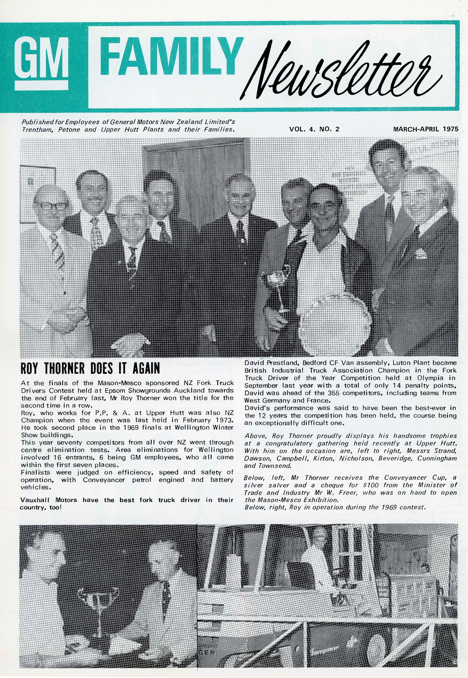 General Motors Family Newsletter; Vol 4, No.2; 1975
