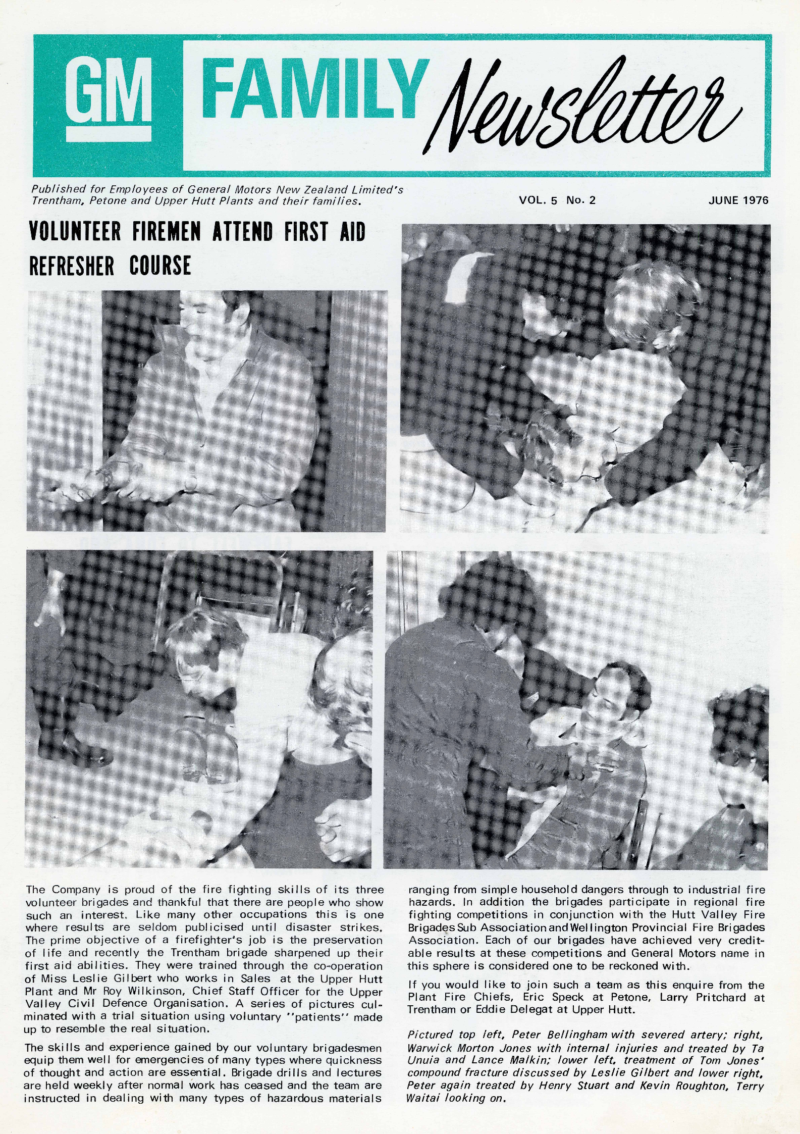 General Motors Family Newsletter; Vol 5, No.2; 1976