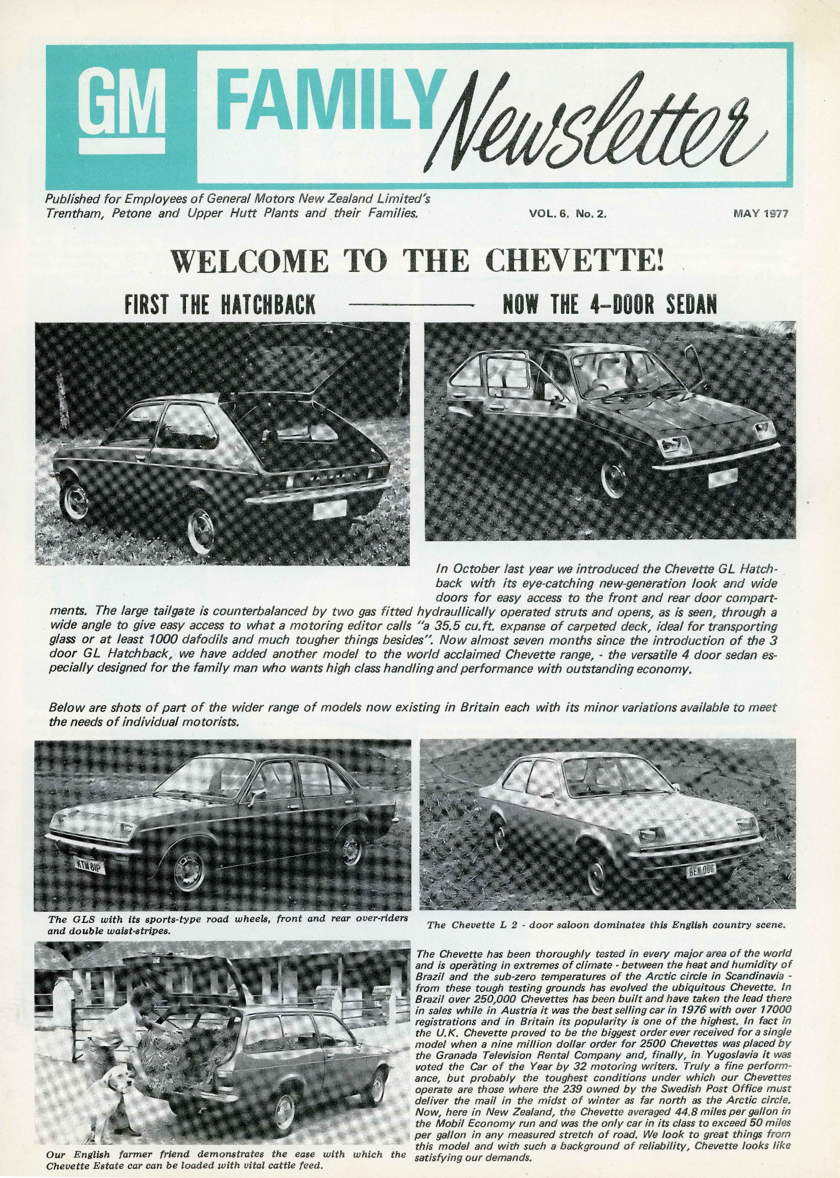 General Motors Family Newsletter; Vol 6, No.2; 1977