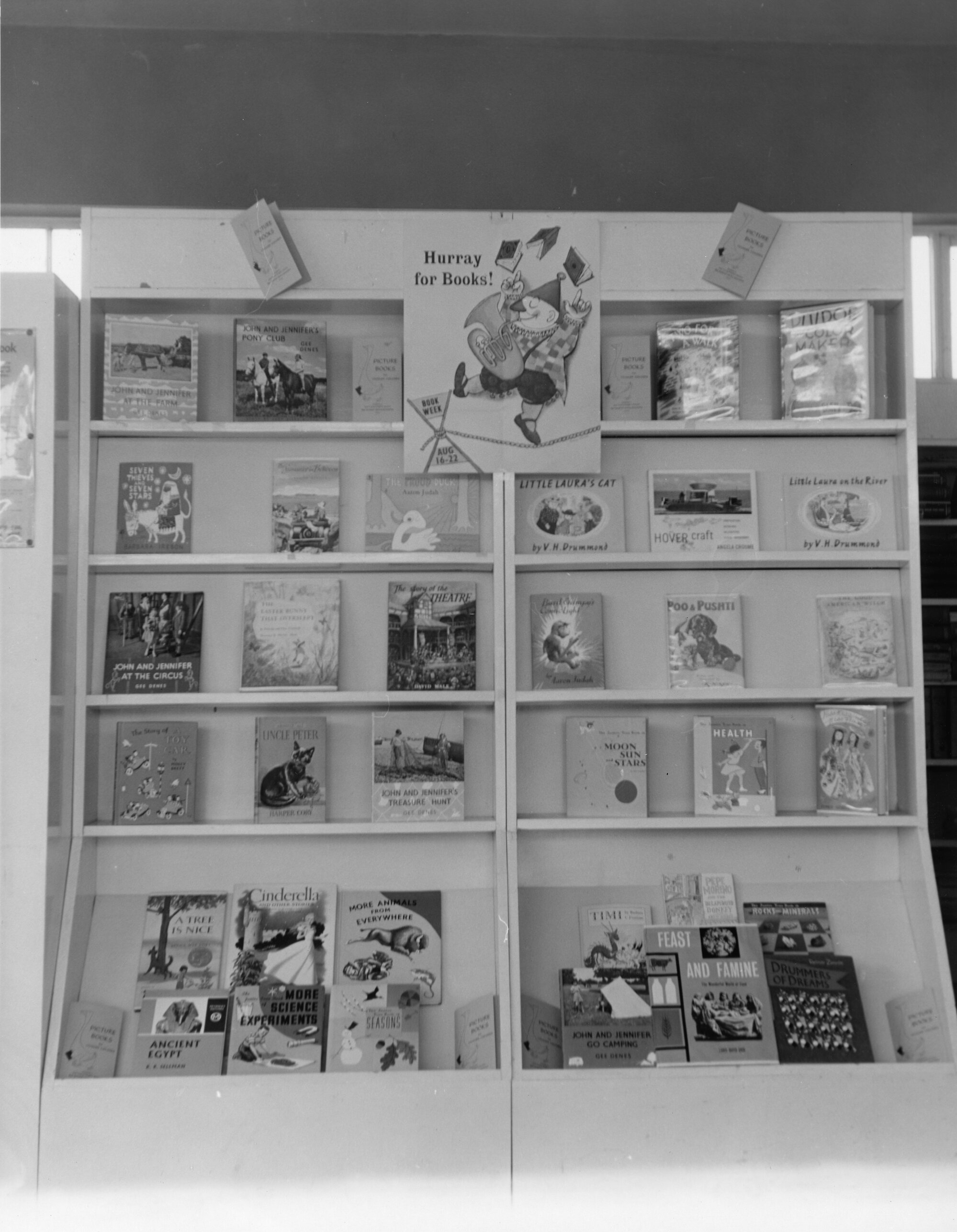 Children's Book Week display, Upper Hutt City Library