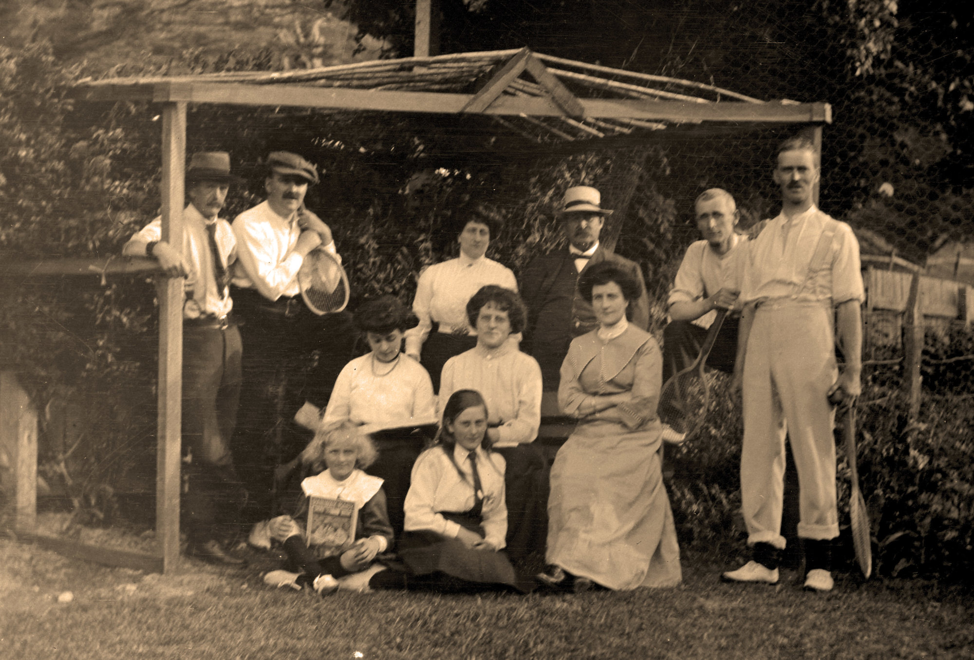 Reid Family; Maoribank; ca 1912