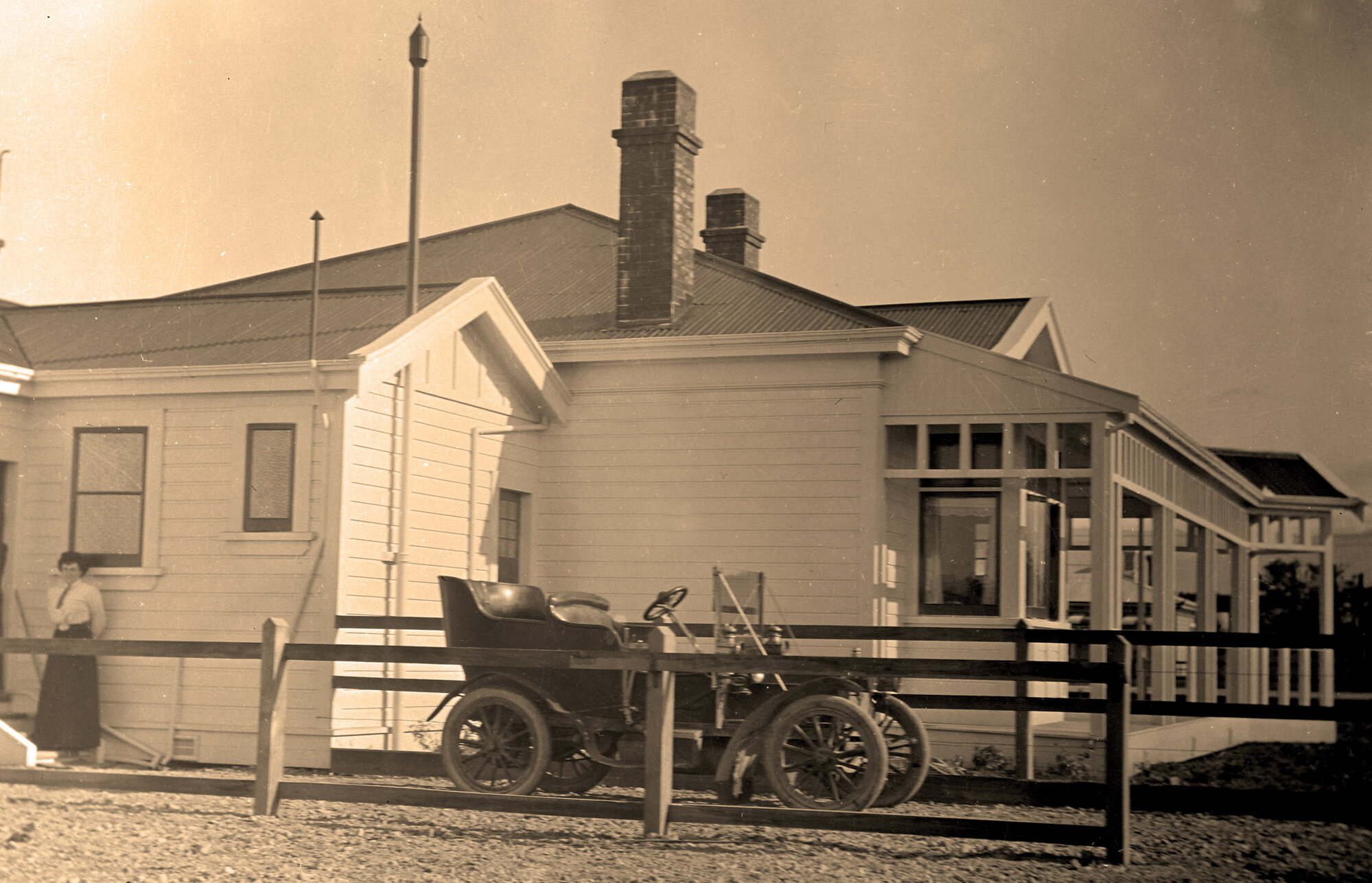 Gatehouse, Maoribank; ca 1912