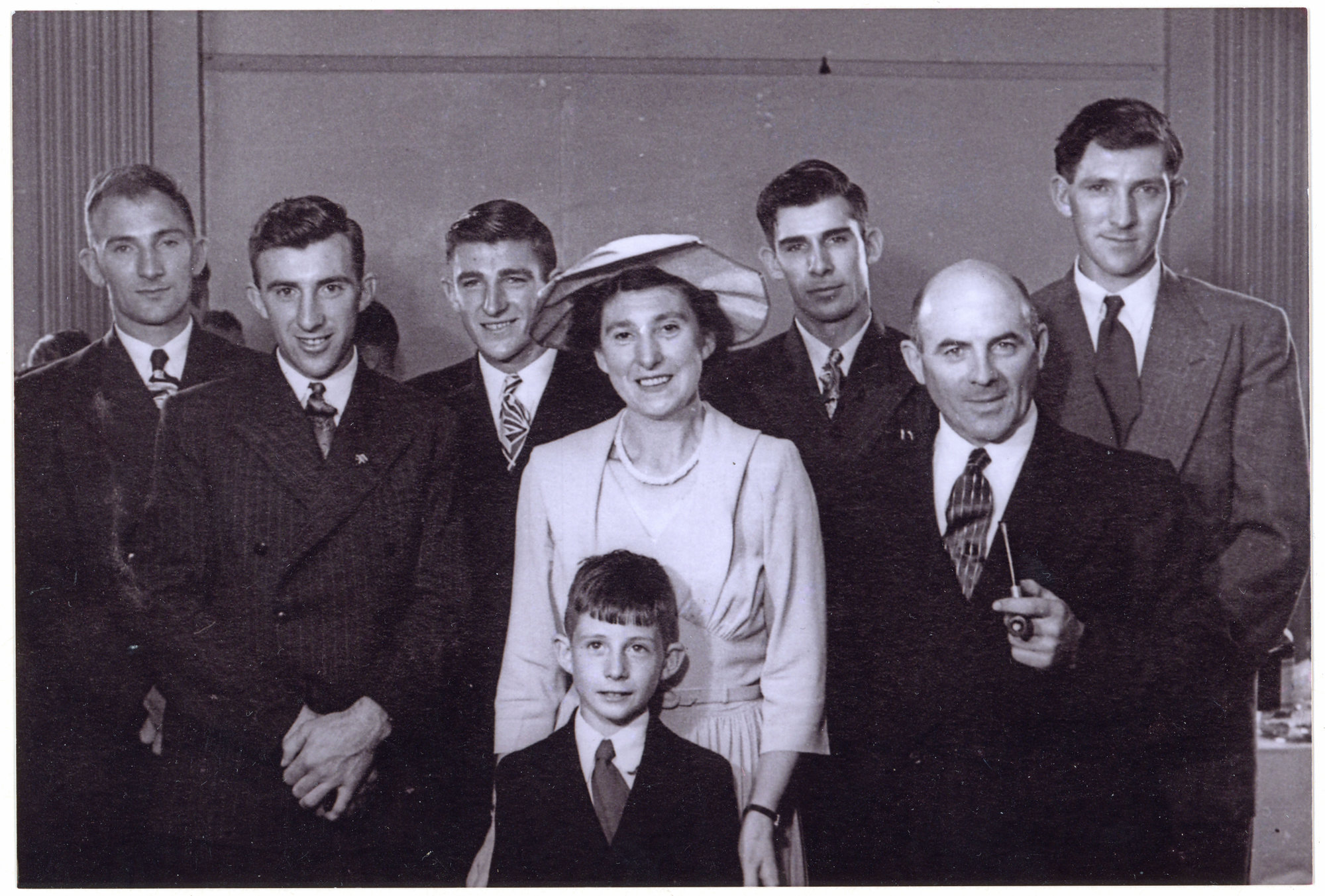 Coral and Albert Whiteman and sons