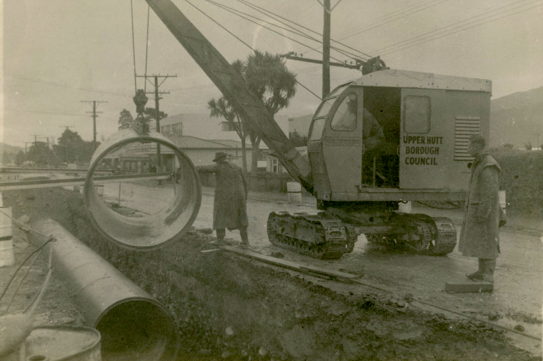 Culvert; Trentham; ca 1955