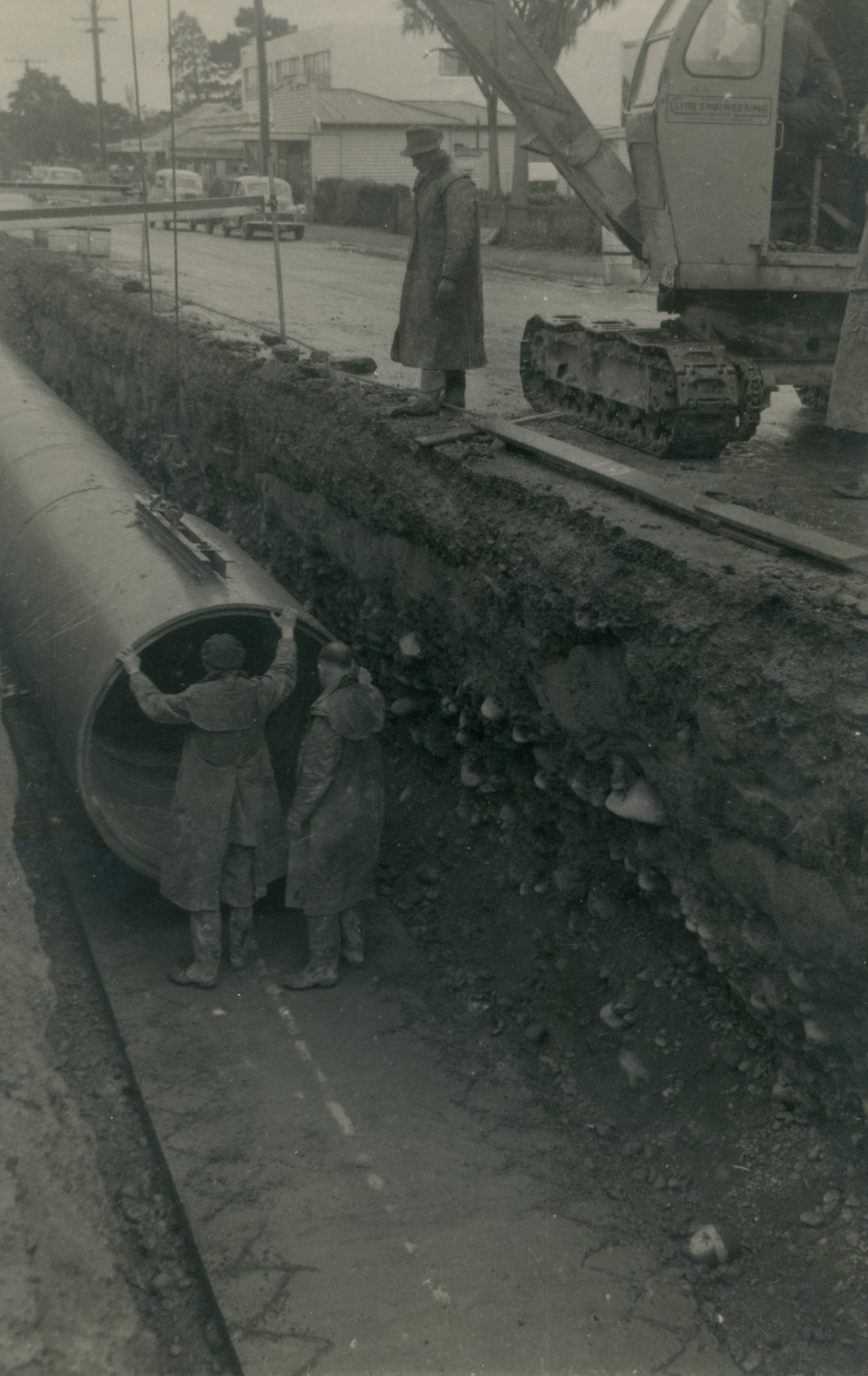 Culvert; Trentham; ca 1955
