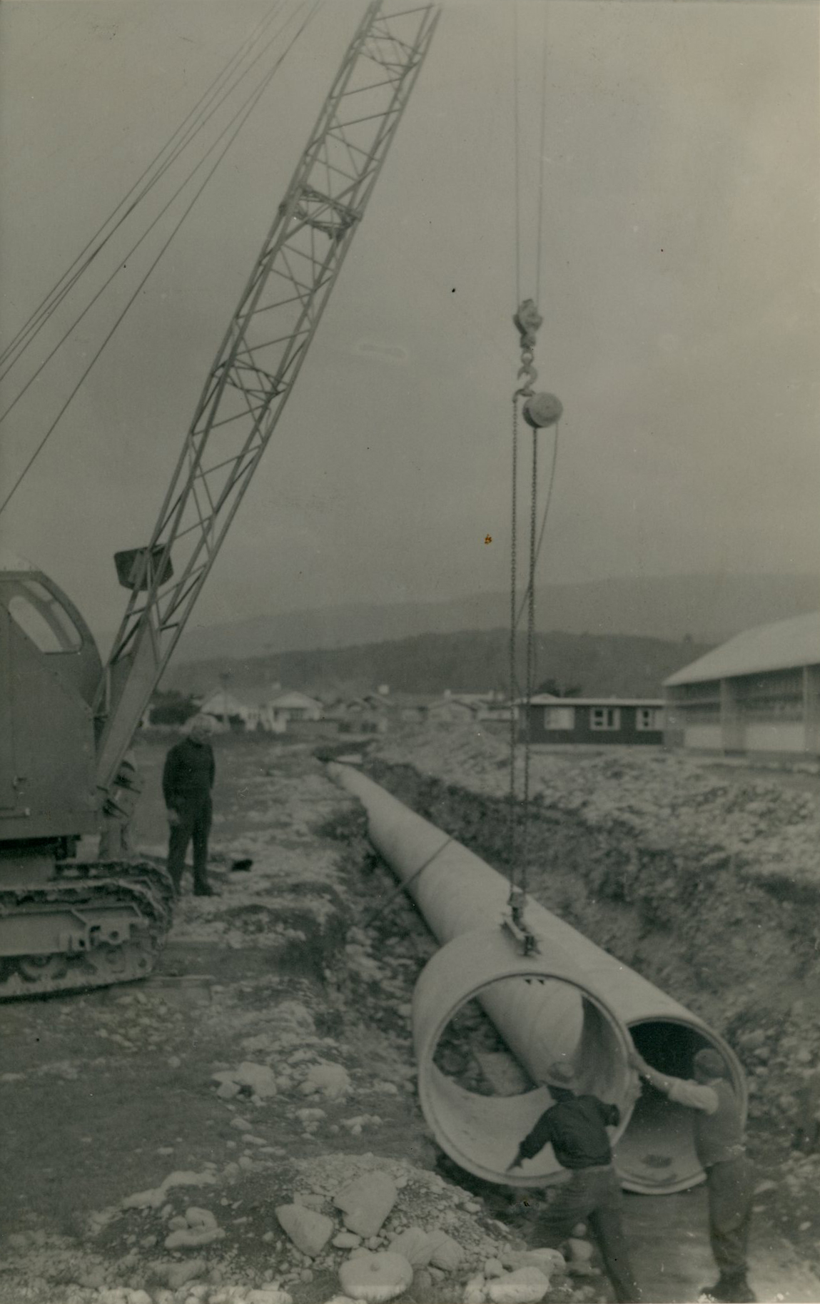 Culvert; Merton Street; ca 1955