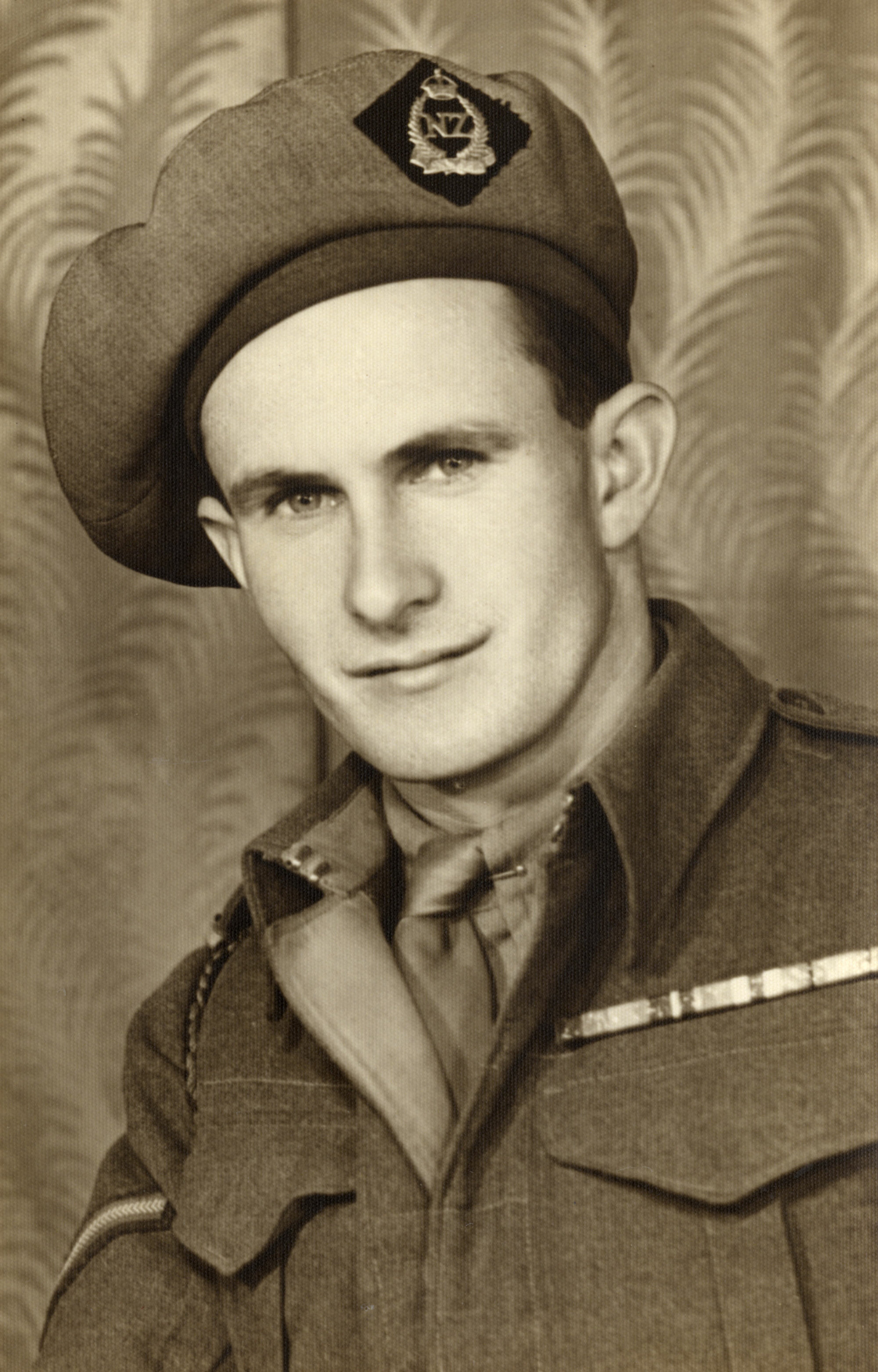 Jack Danahay in Uniform; ca 1940s