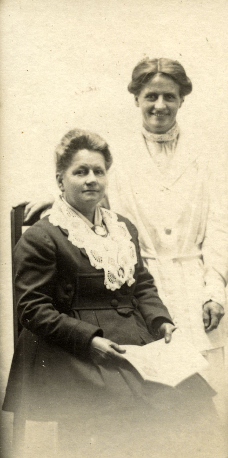 Mary Ann and Flora McCurdy; No Date