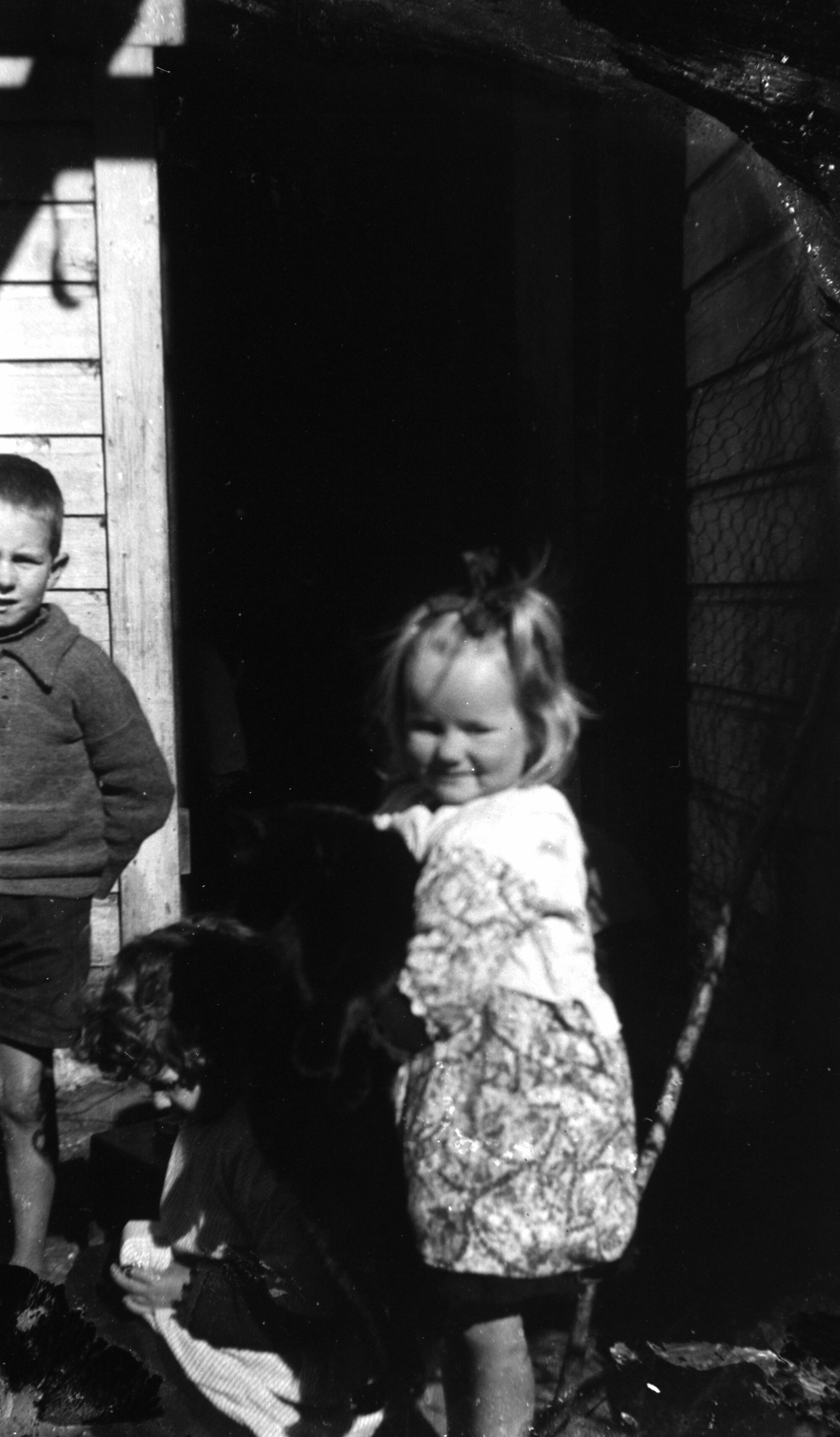 Flora, Jack and Mary Danahay; No date