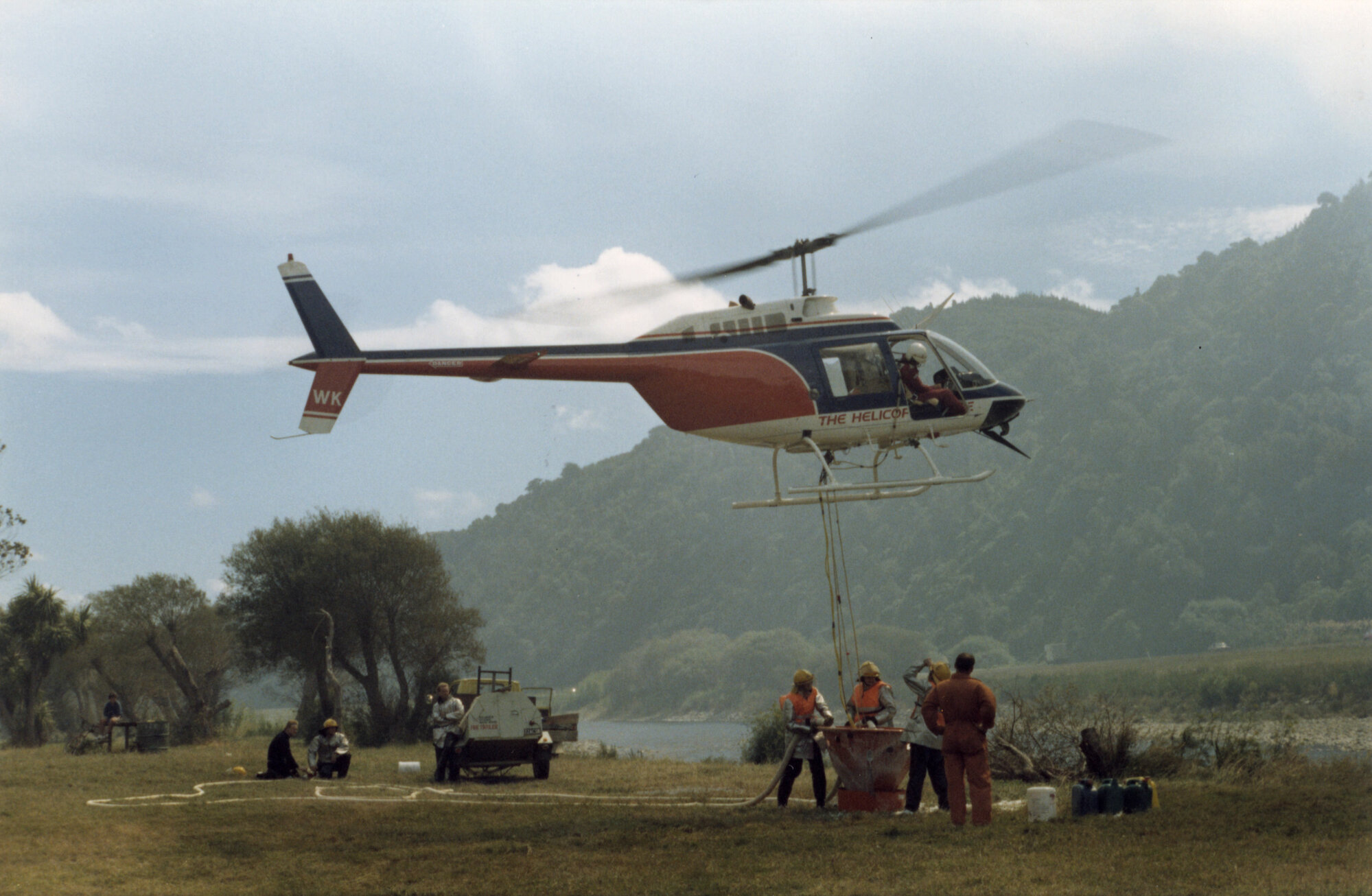 Moonshine Hill Fire; Helicopter; 1988