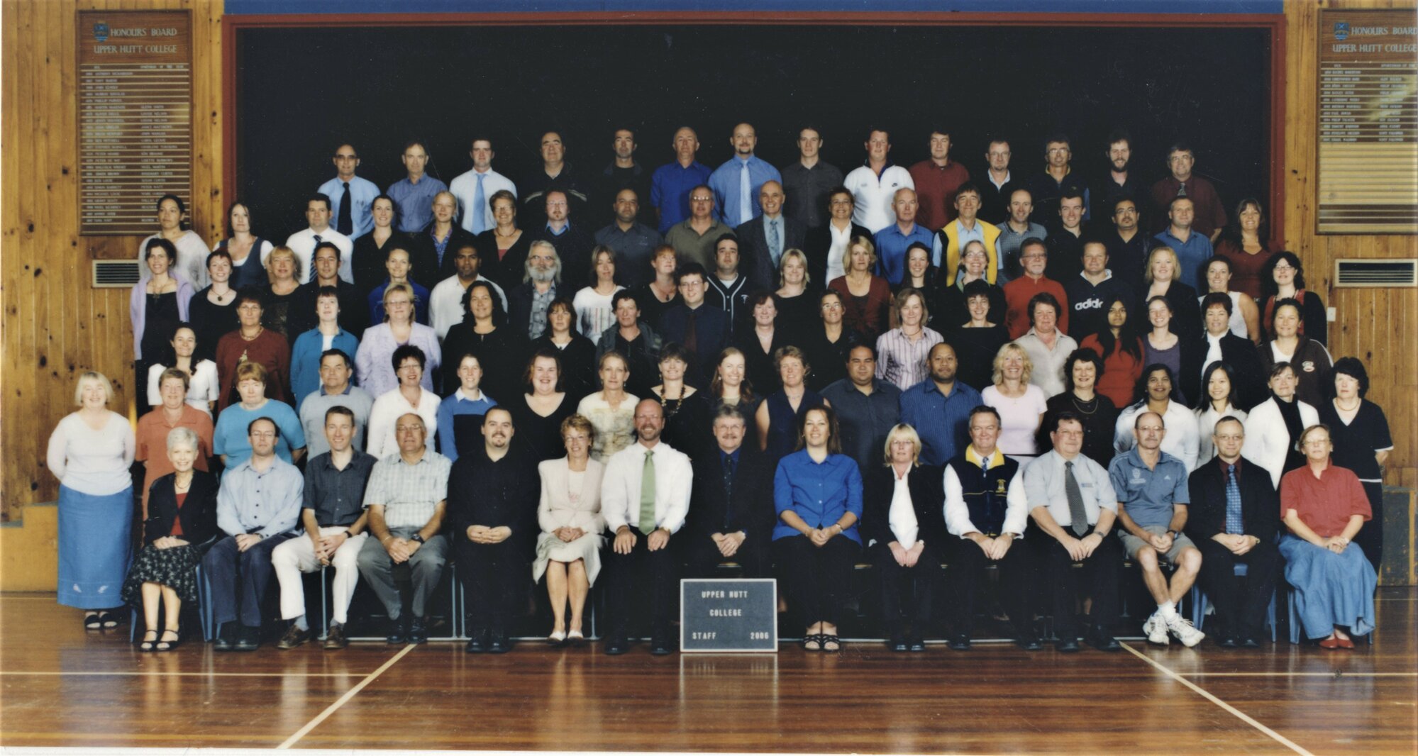 Upper Hutt College Staff 2006