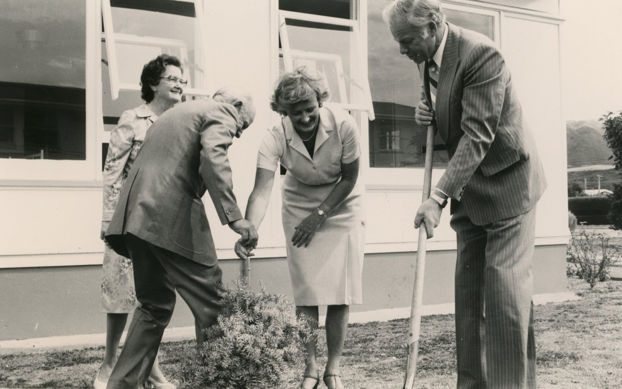 Elderslea Maternity Hospital; Tōtara Tree Planting; ca 1980s